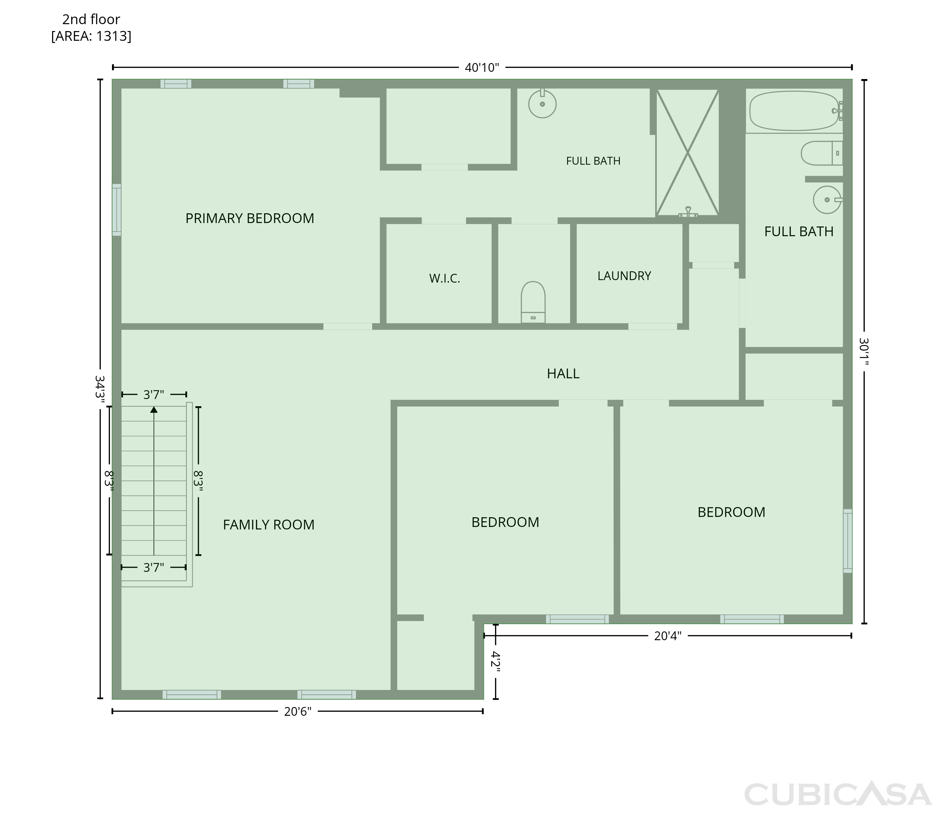 Second Floor of 4248 E Erie St, Gilbert, AZ