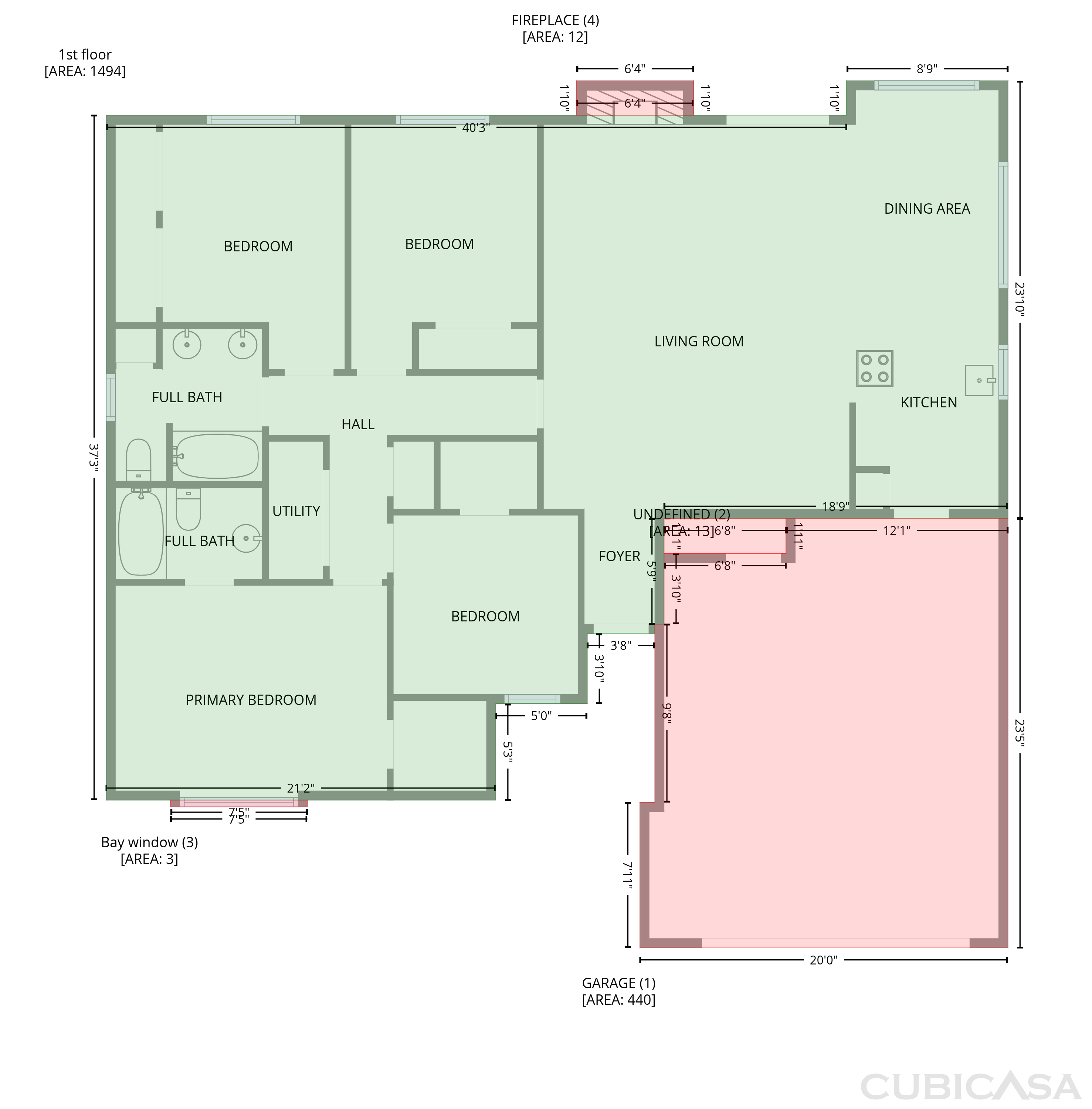 Main Floor of 311 Fir Ridge Dr, Huffman, TX