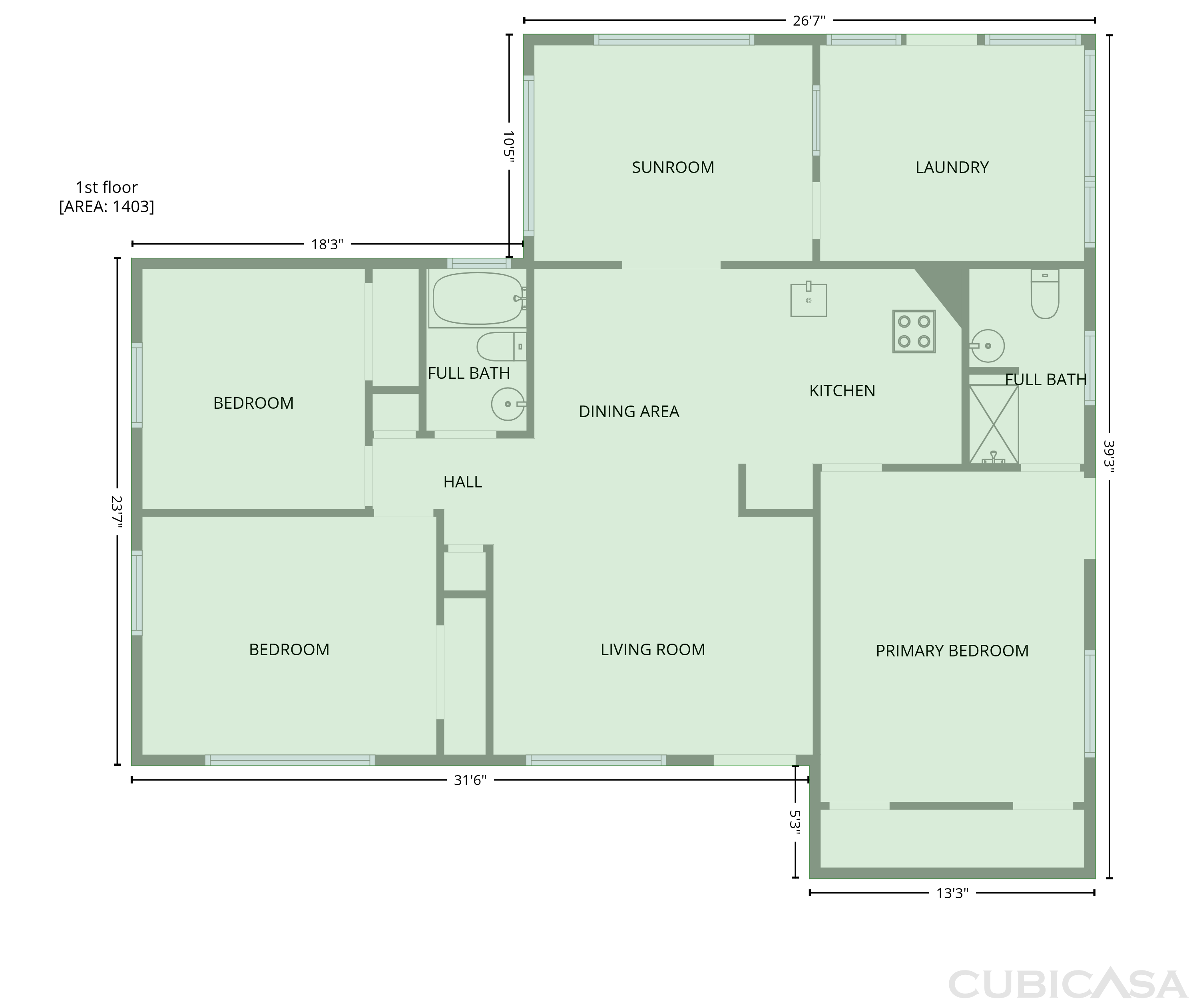 Second Floor of 7328 Tangelo Ave, Port Richey, FL