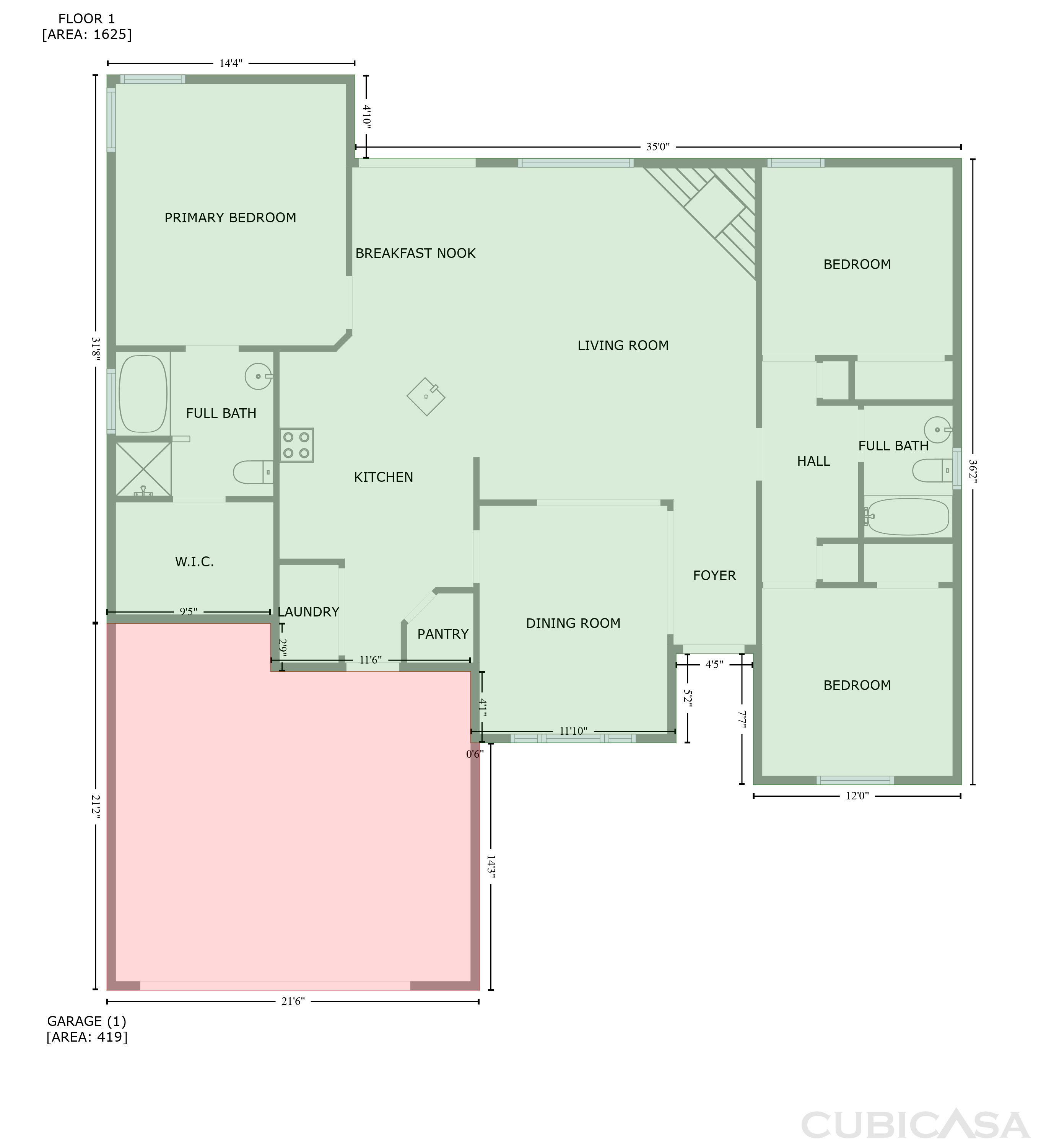 Main Floor of 6899 Clinton Corners Dr W, Jacksonville, FL