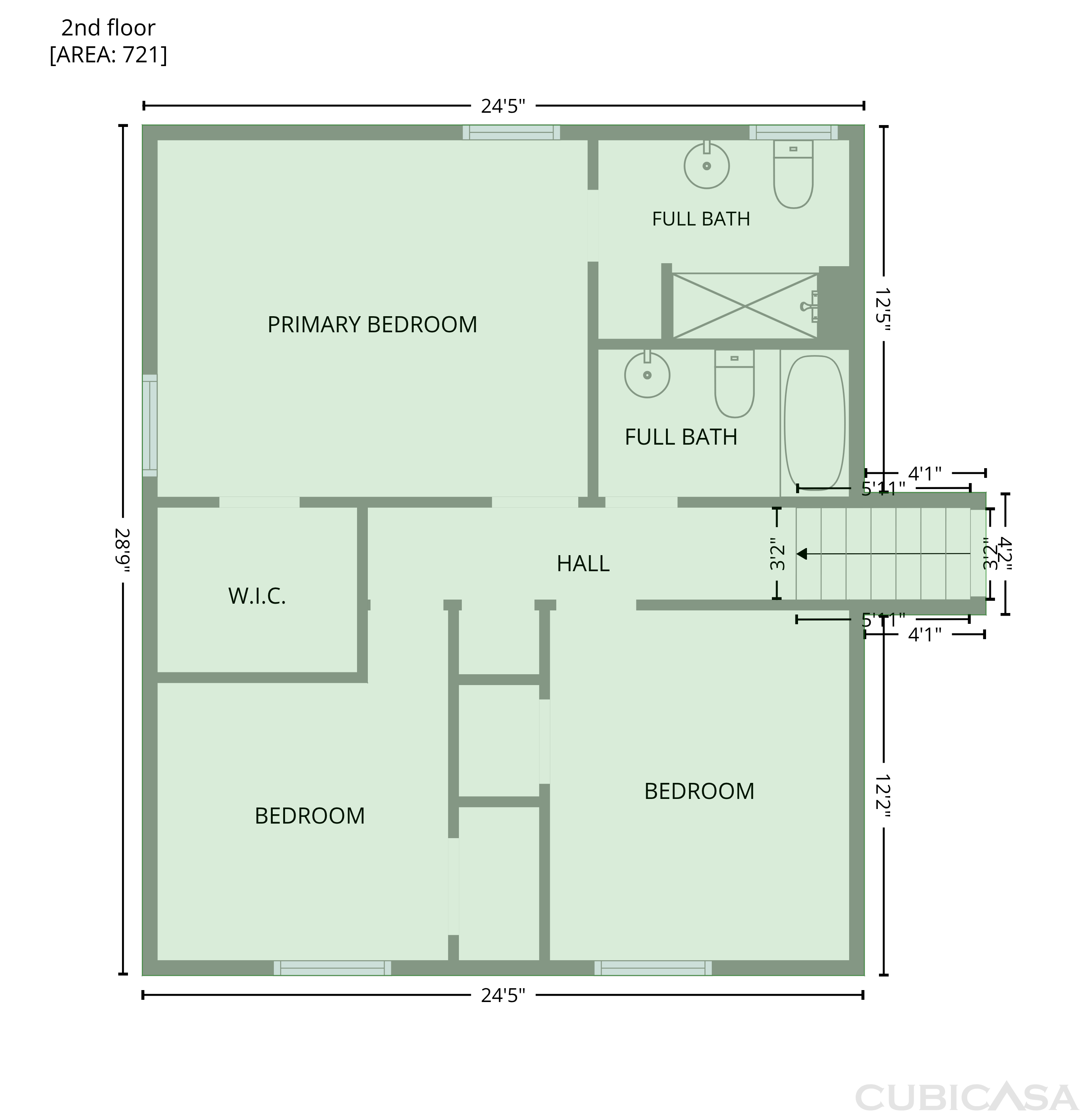 Third Floor of 2681 Tybee Dr, Buford, GA