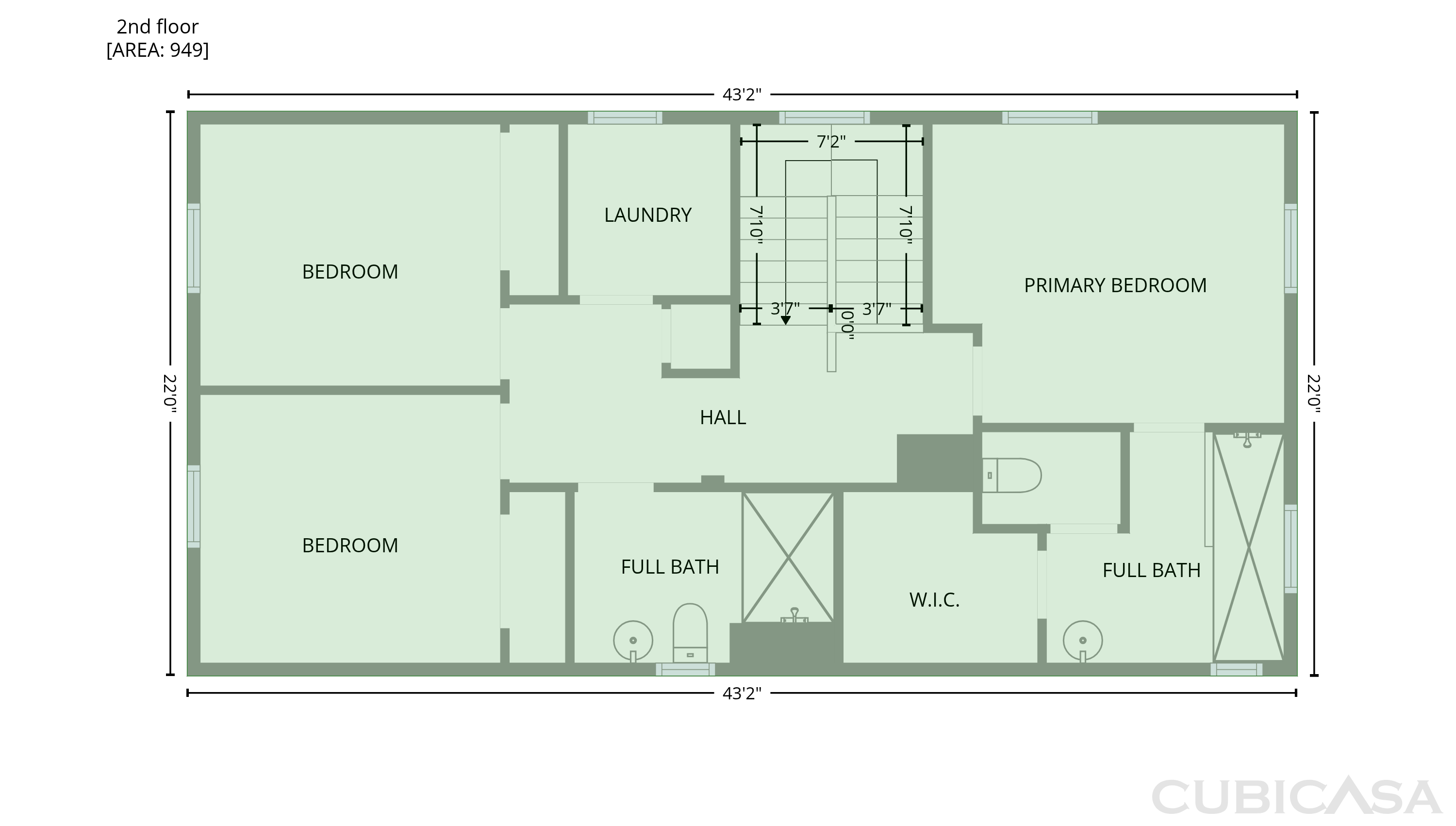 Second Floor of 2739 N 73rd Dr, Phoenix, AZ
