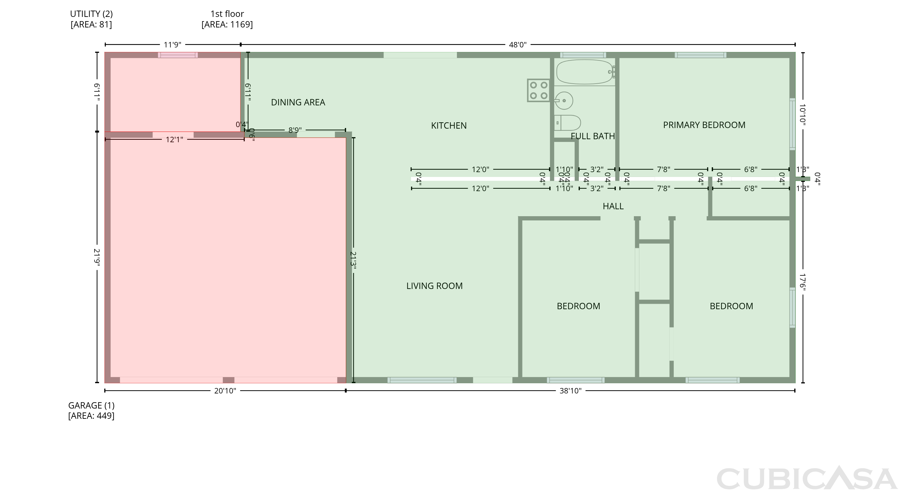 Main Floor of 1830 Bellgrove St, Lakeland, FL
