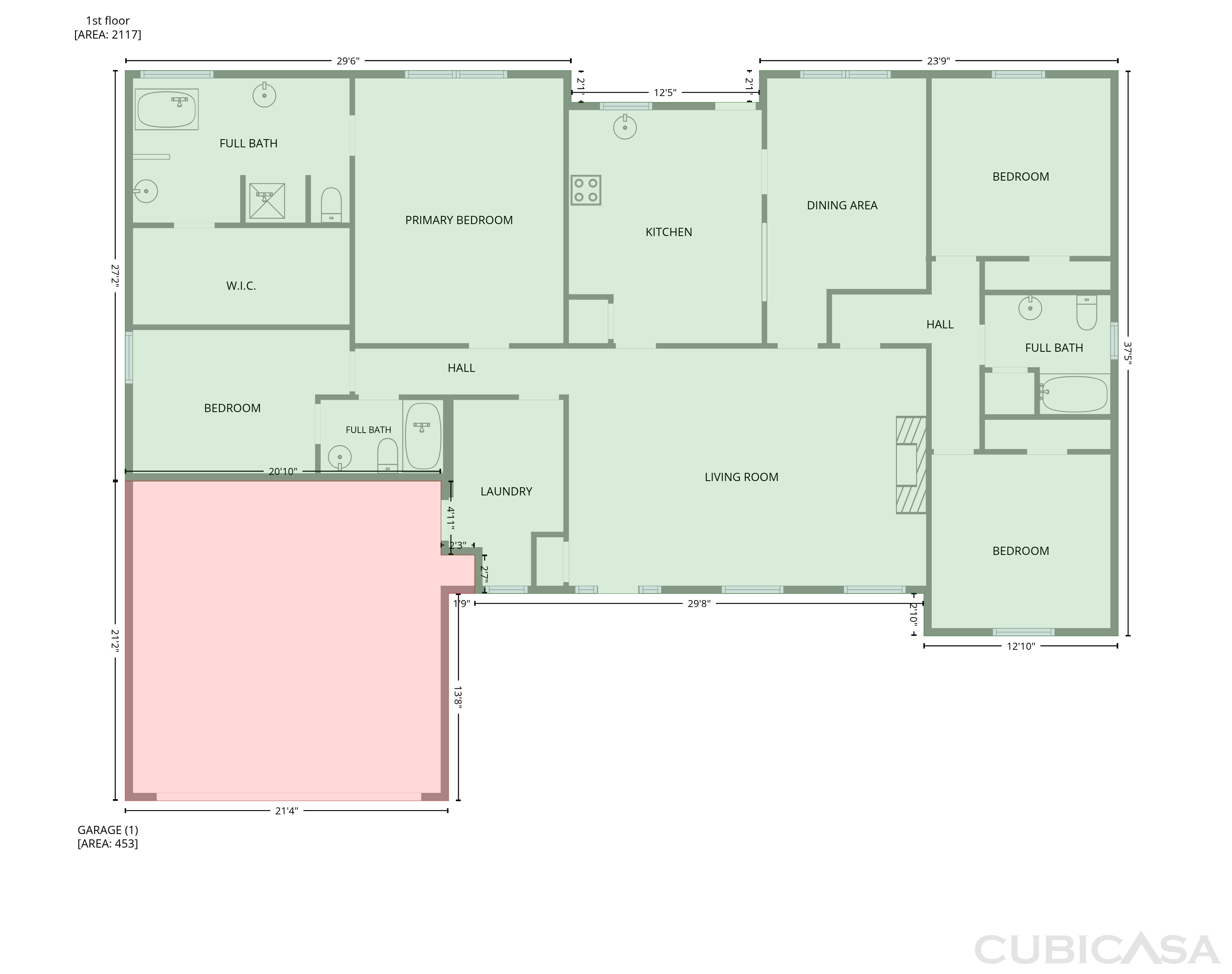 Main Floor of 112 Platte St, Winder, GA