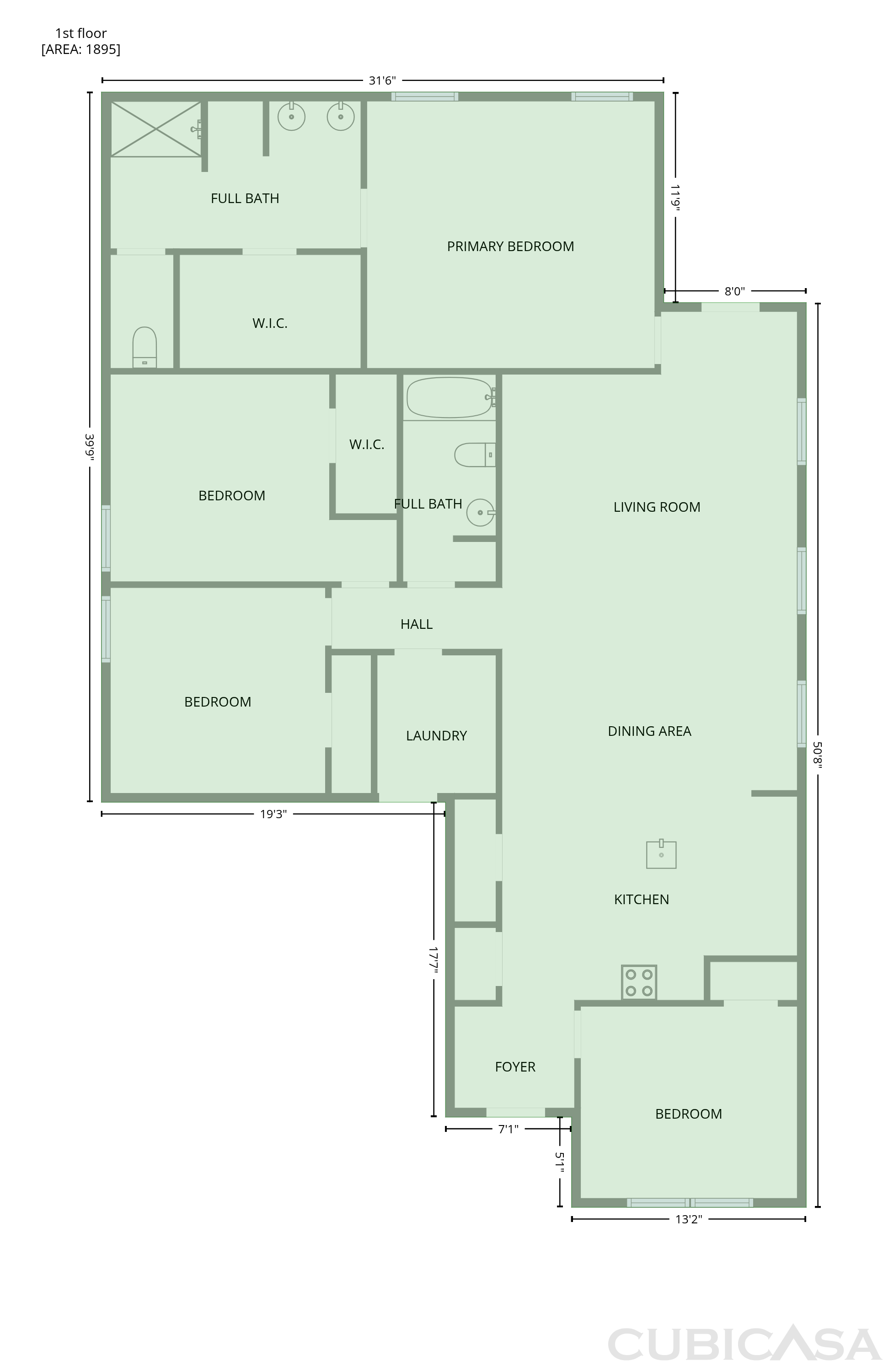 Main Floor of 233 Atwood Loop, Jarrell, TX