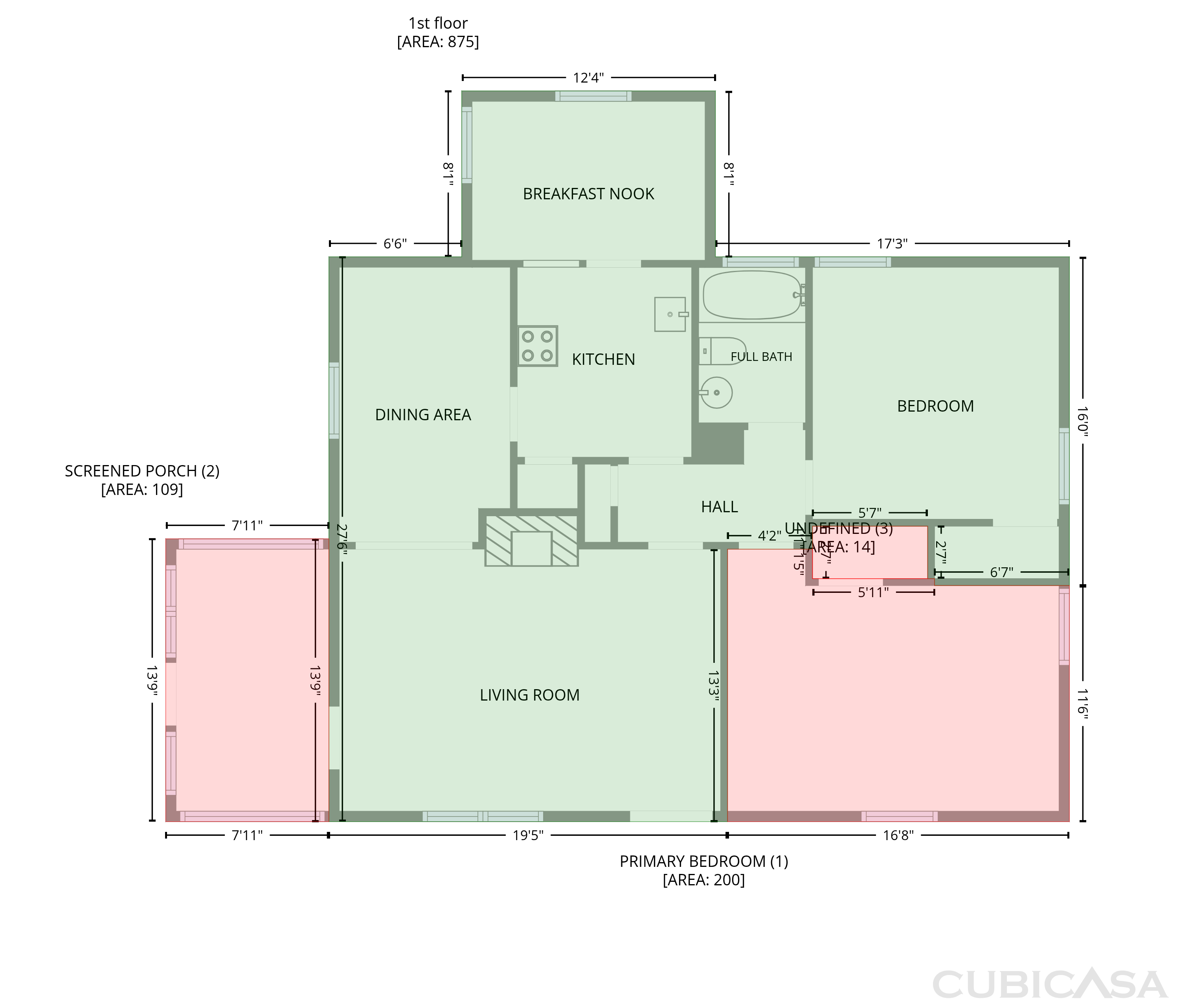 Main Floor of 1330 Lynford Dr SW, Atlanta, GA