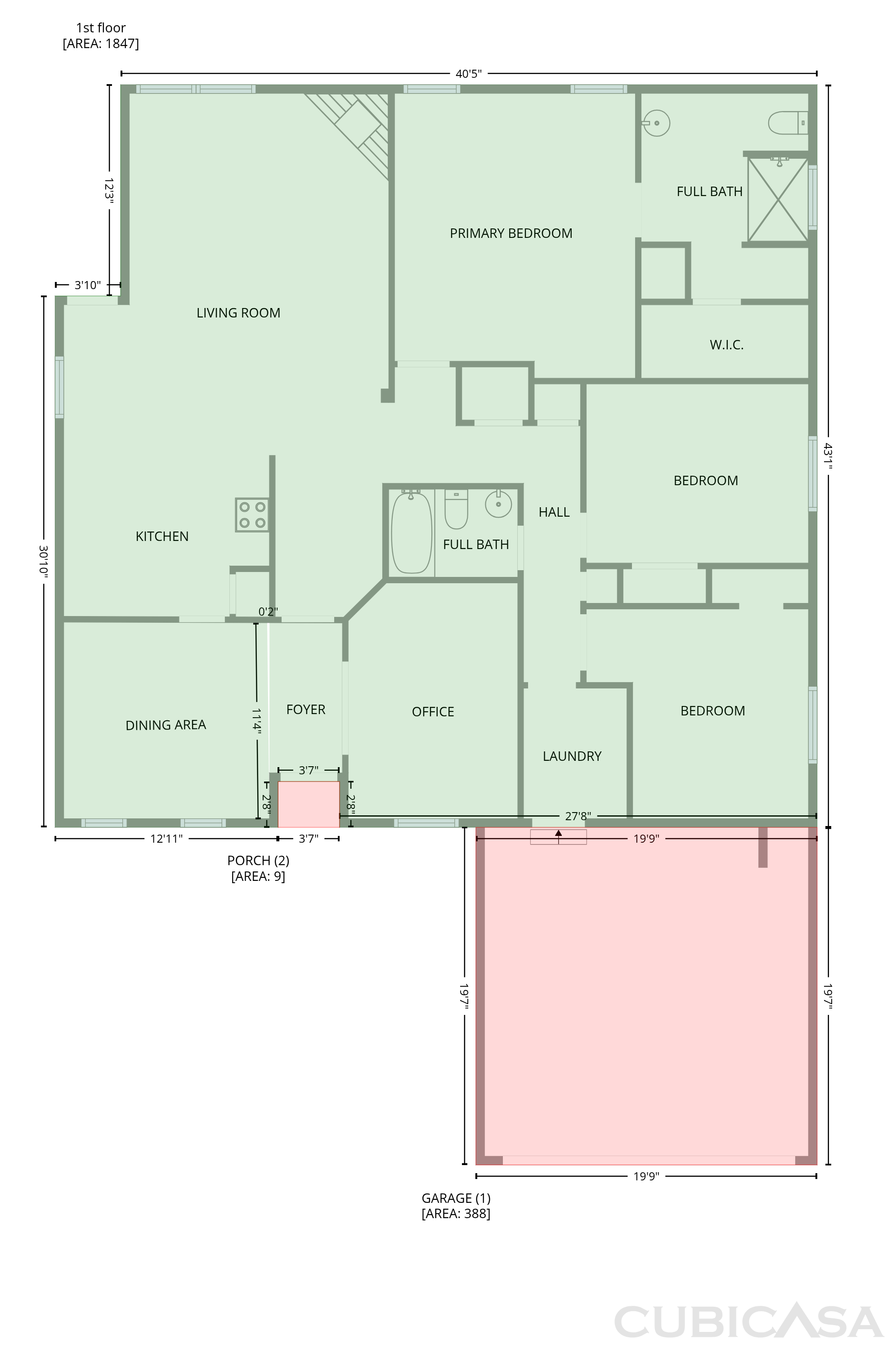 Main Floor of 5202 Oster Dr, Killeen, TX