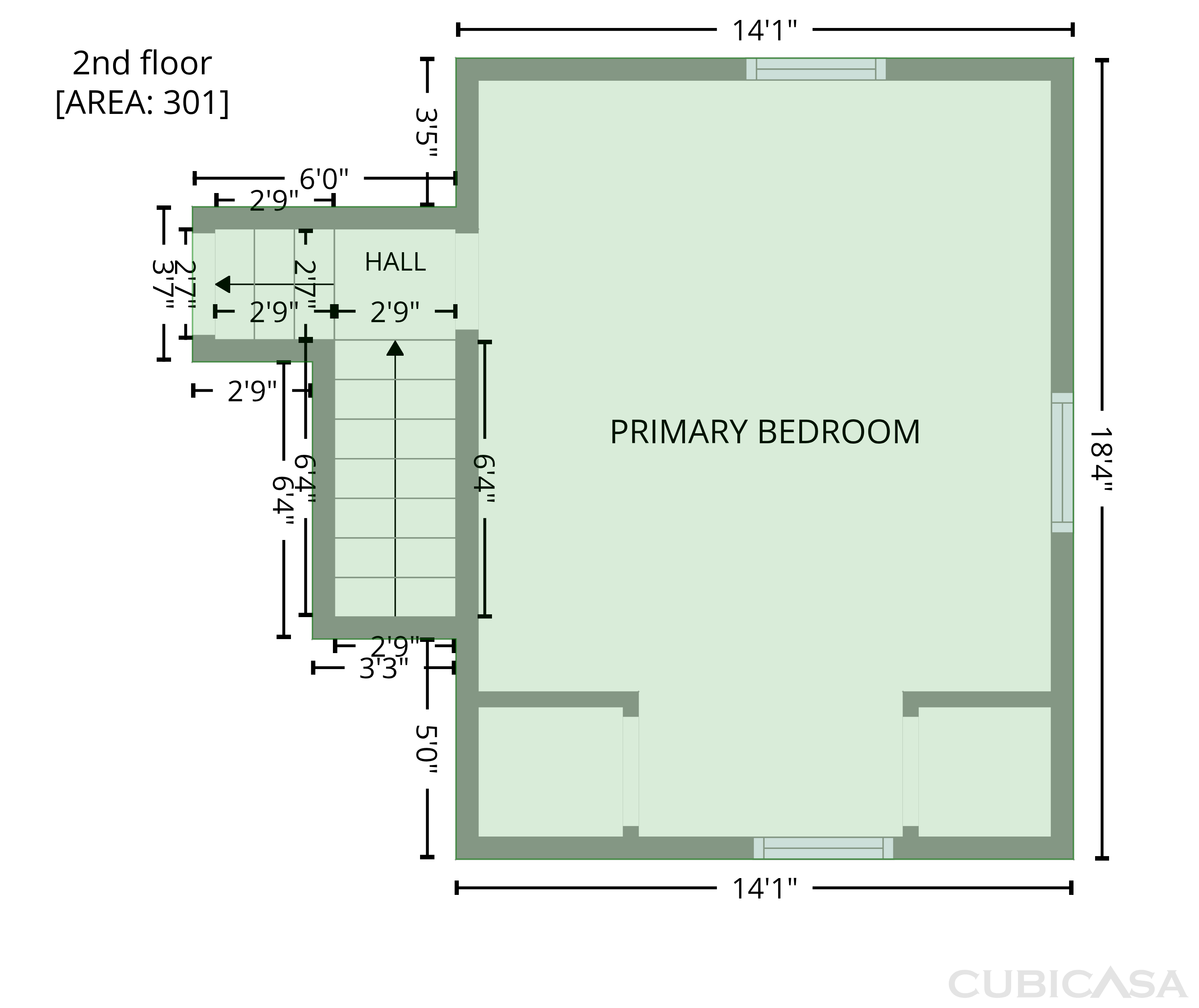 Floor 6 of 3659 Fenley Rd, Cleveland, OH
