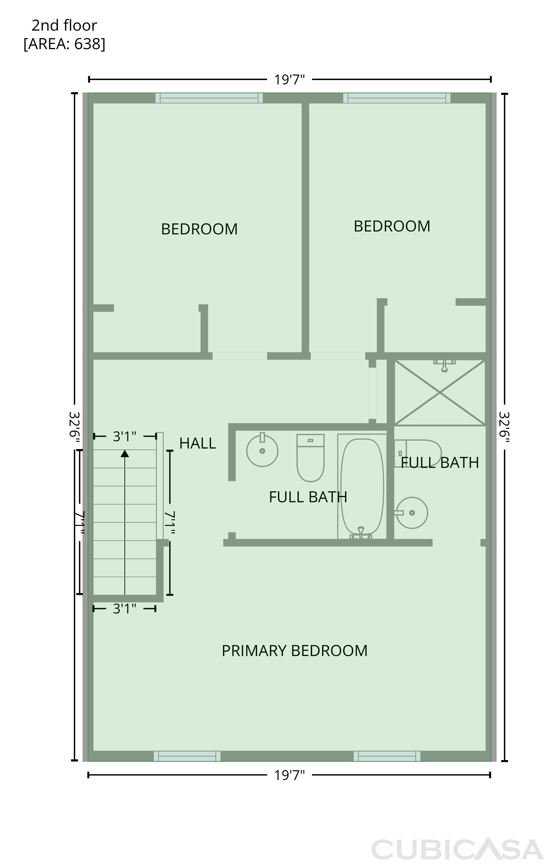 Second Floor of 207 Seneca Forest Ct, Nashville, TN