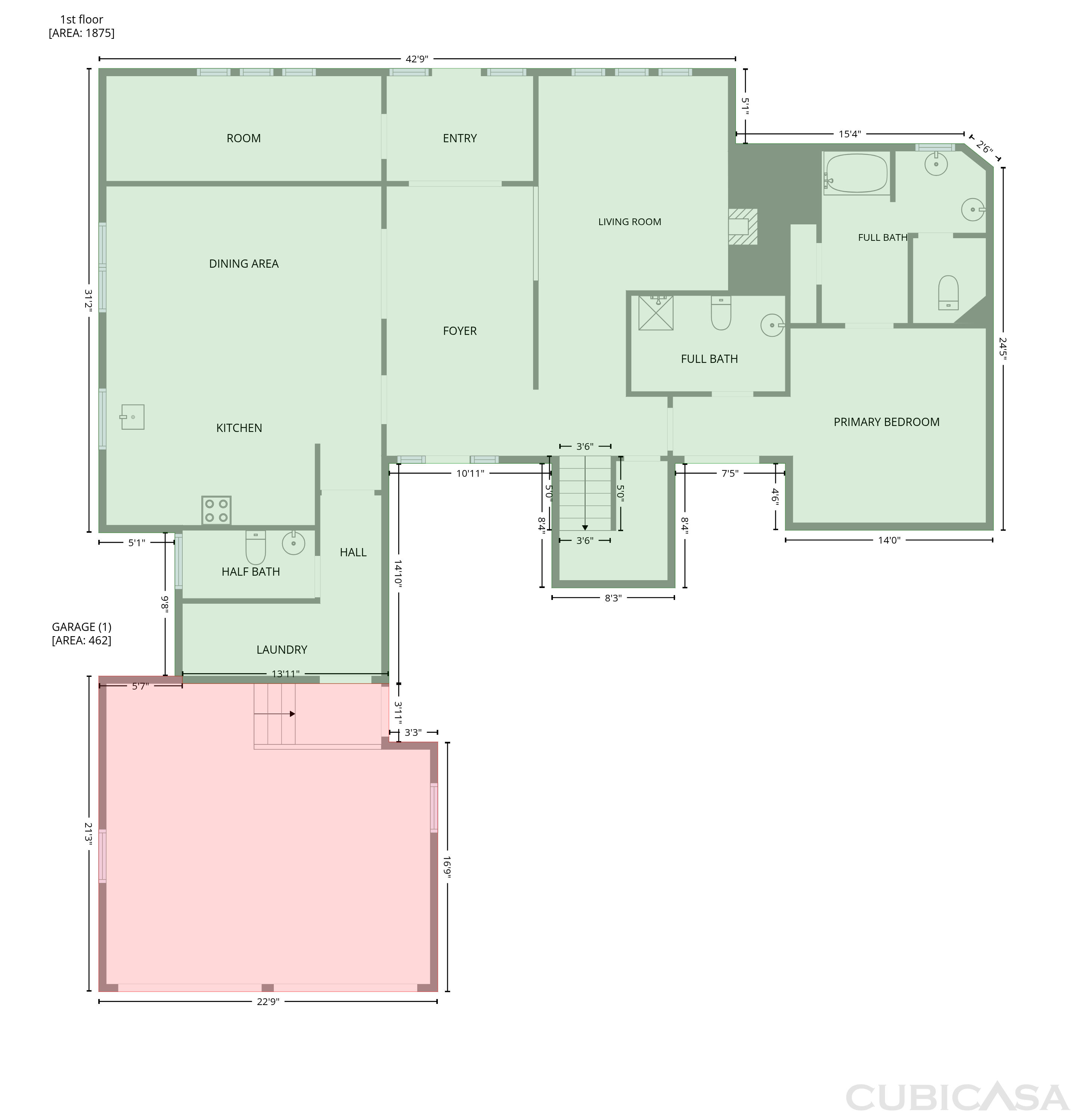 Main Floor of 113 Forestview Dr, Elon, NC