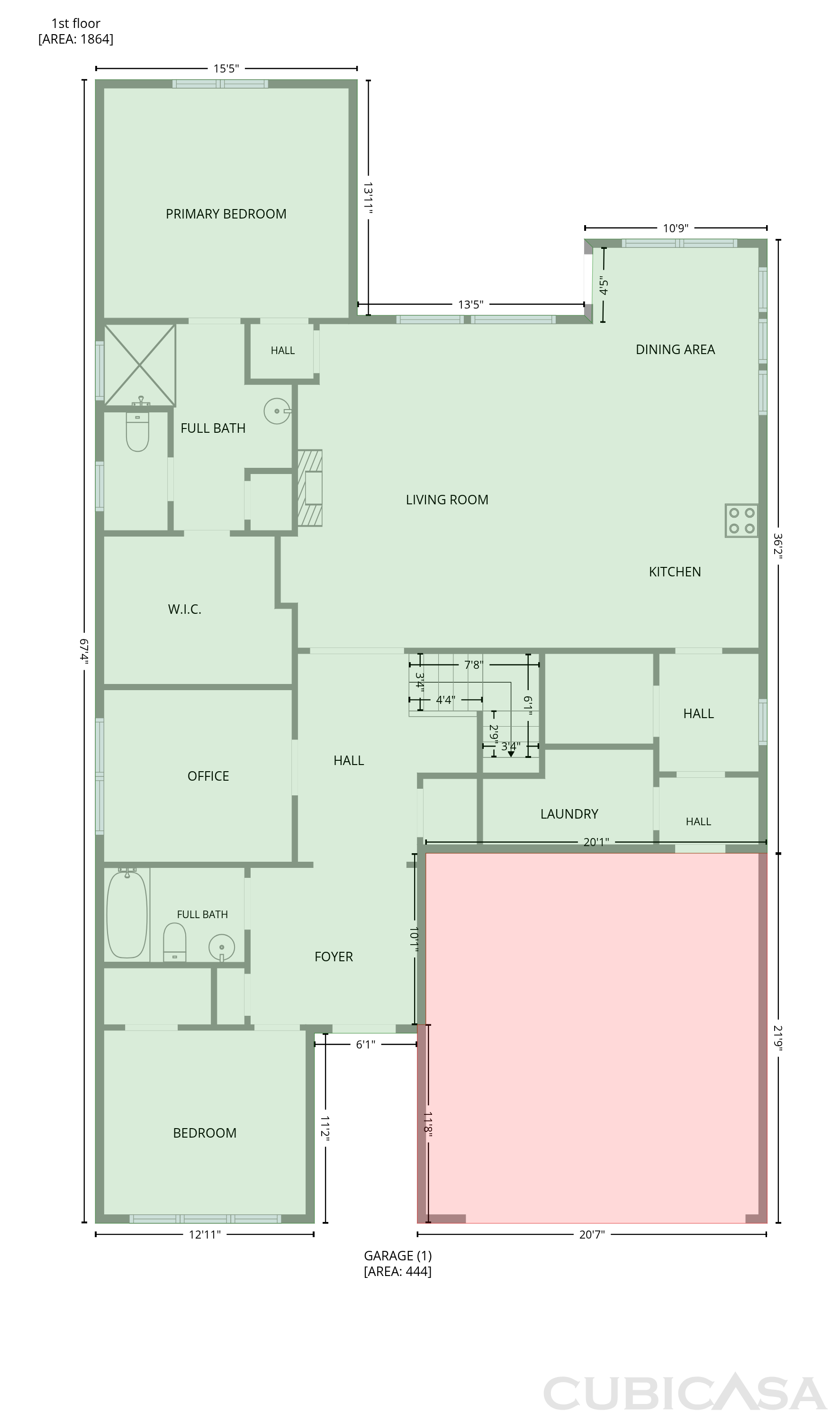 Main Floor of 3168 Mavisbank Cir, Apex, NC