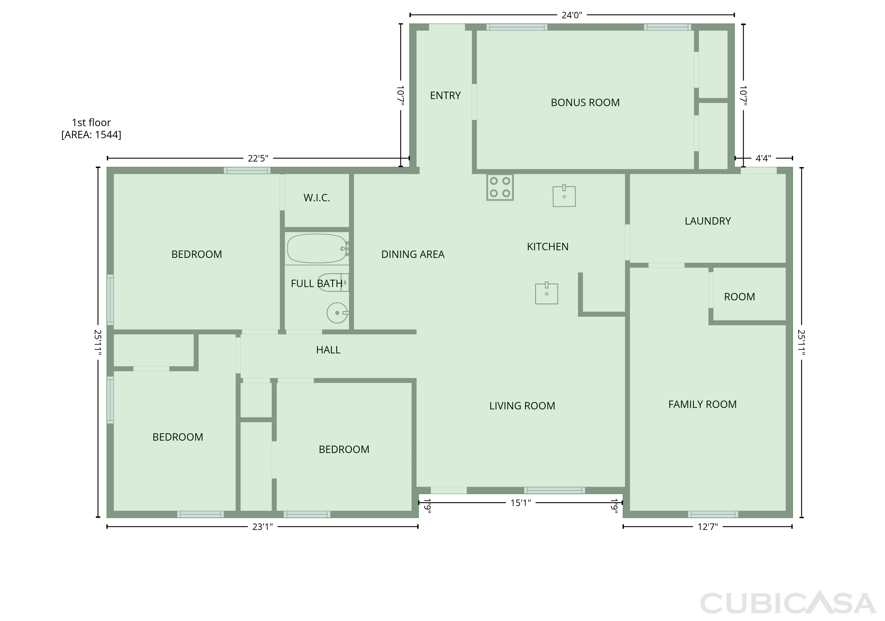 Main Floor of 4147 Willow South Dr, Mulberry, FL
