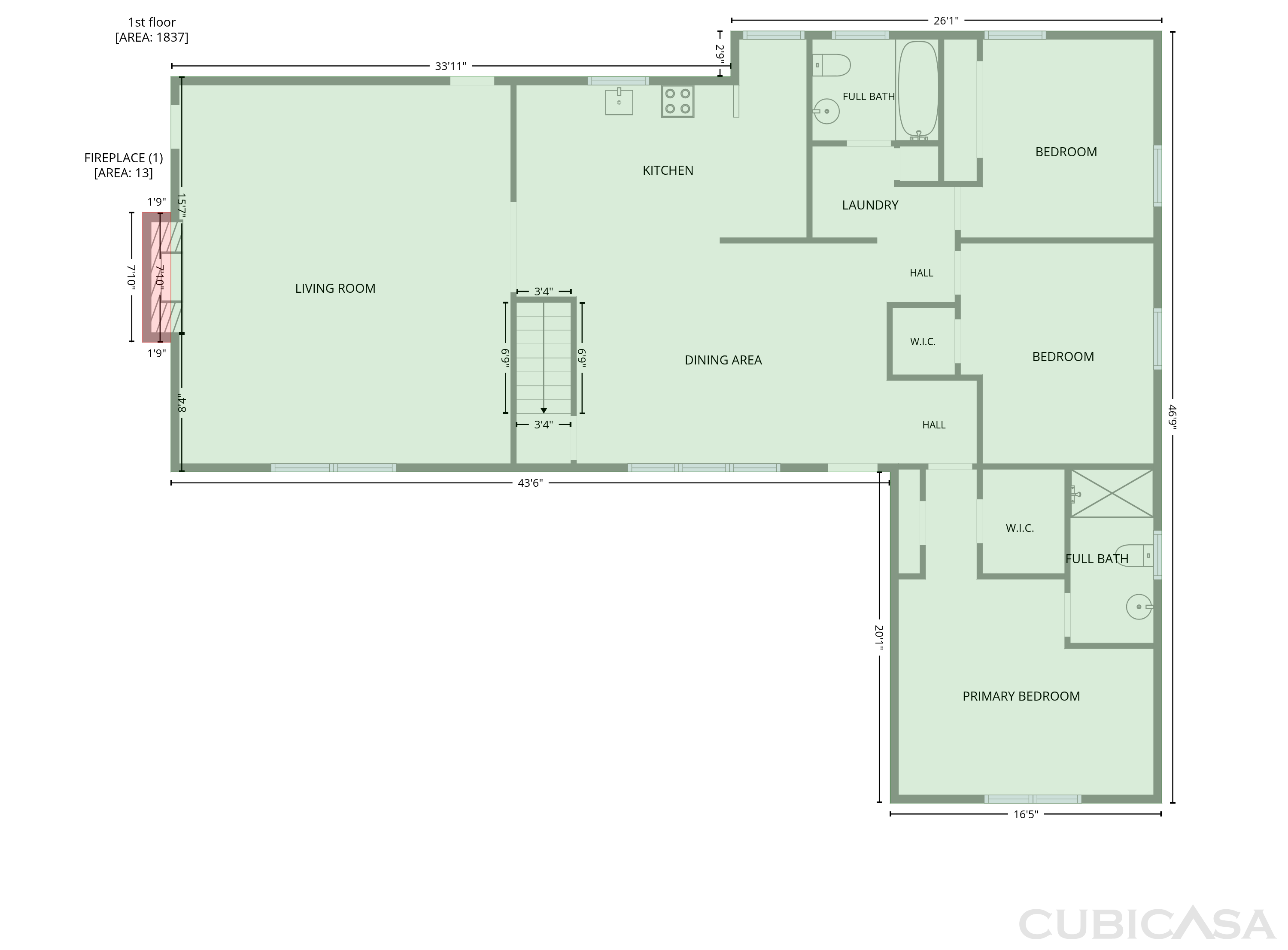 Second Floor of 161 Skinner Rd, Inman, SC
