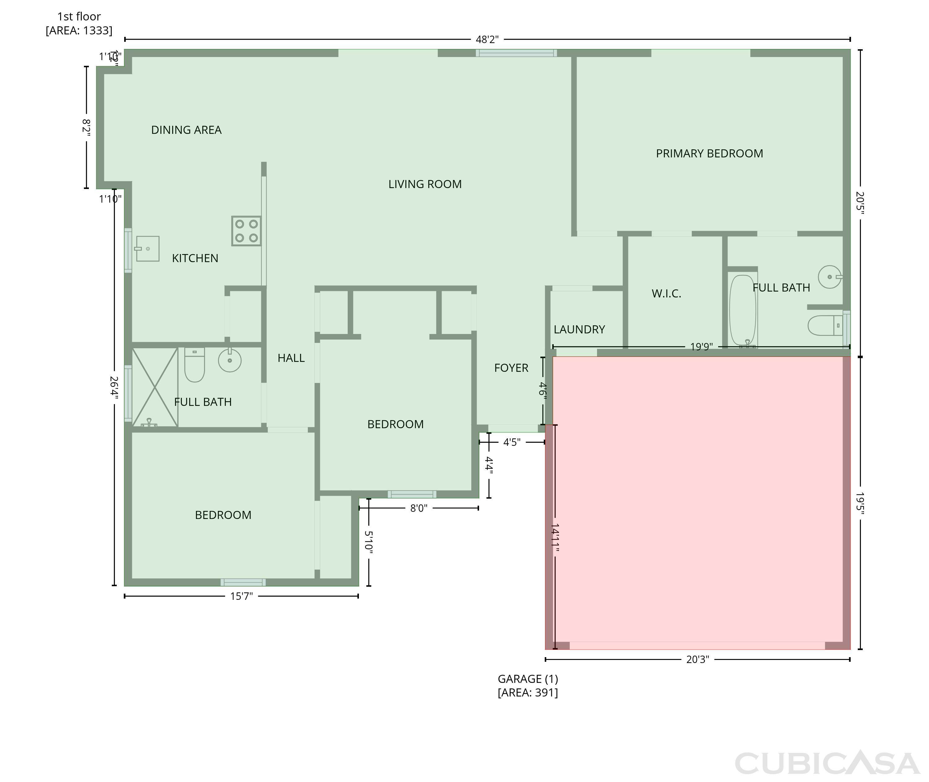 Main Floor of 9579 Quetzal St, Corpus Christi, TX