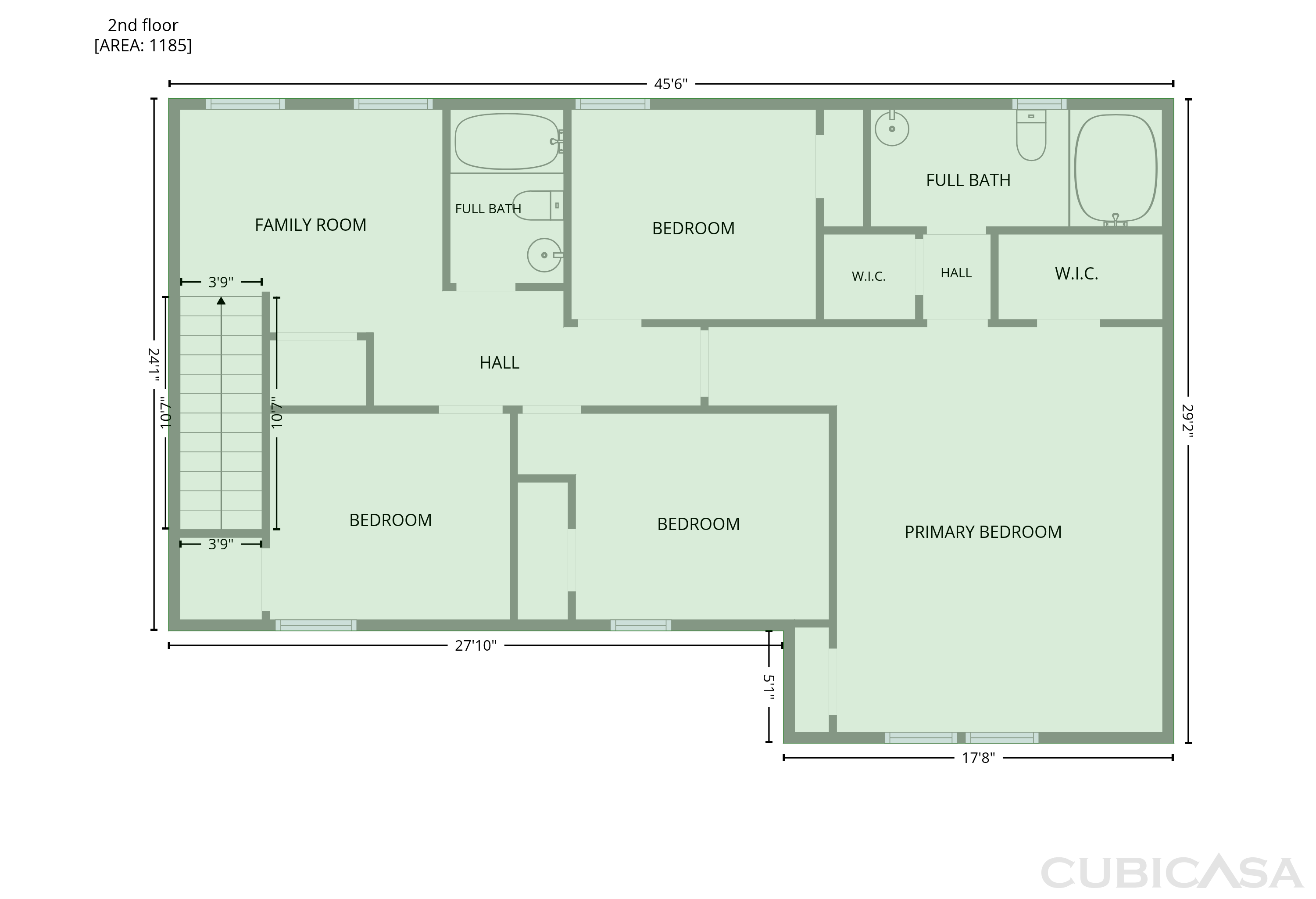 Second Floor of 143 Deer Lake Dr, Columbia, SC
