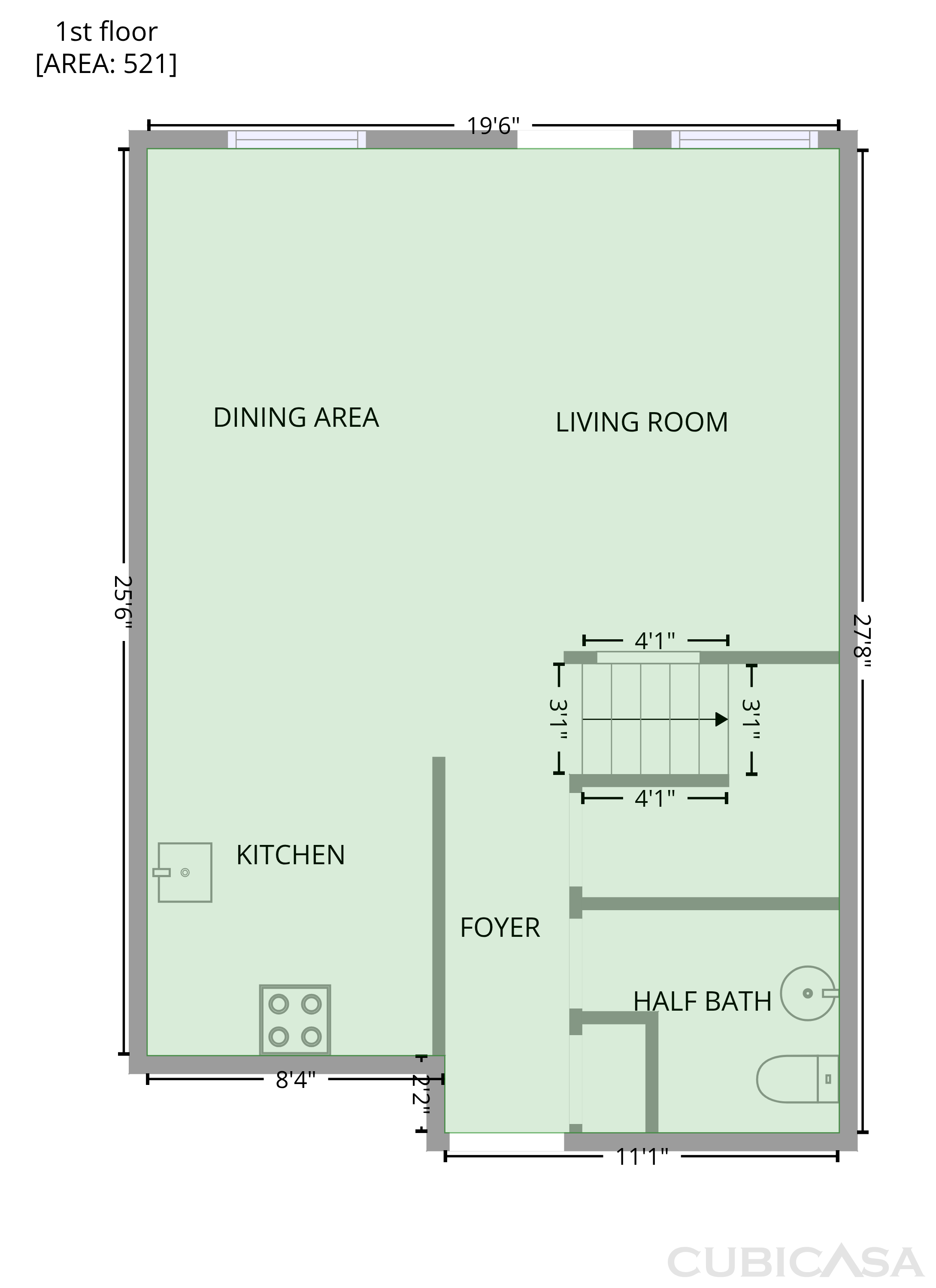 Main Floor of 1718 W Colter St, Phoenix, AZ