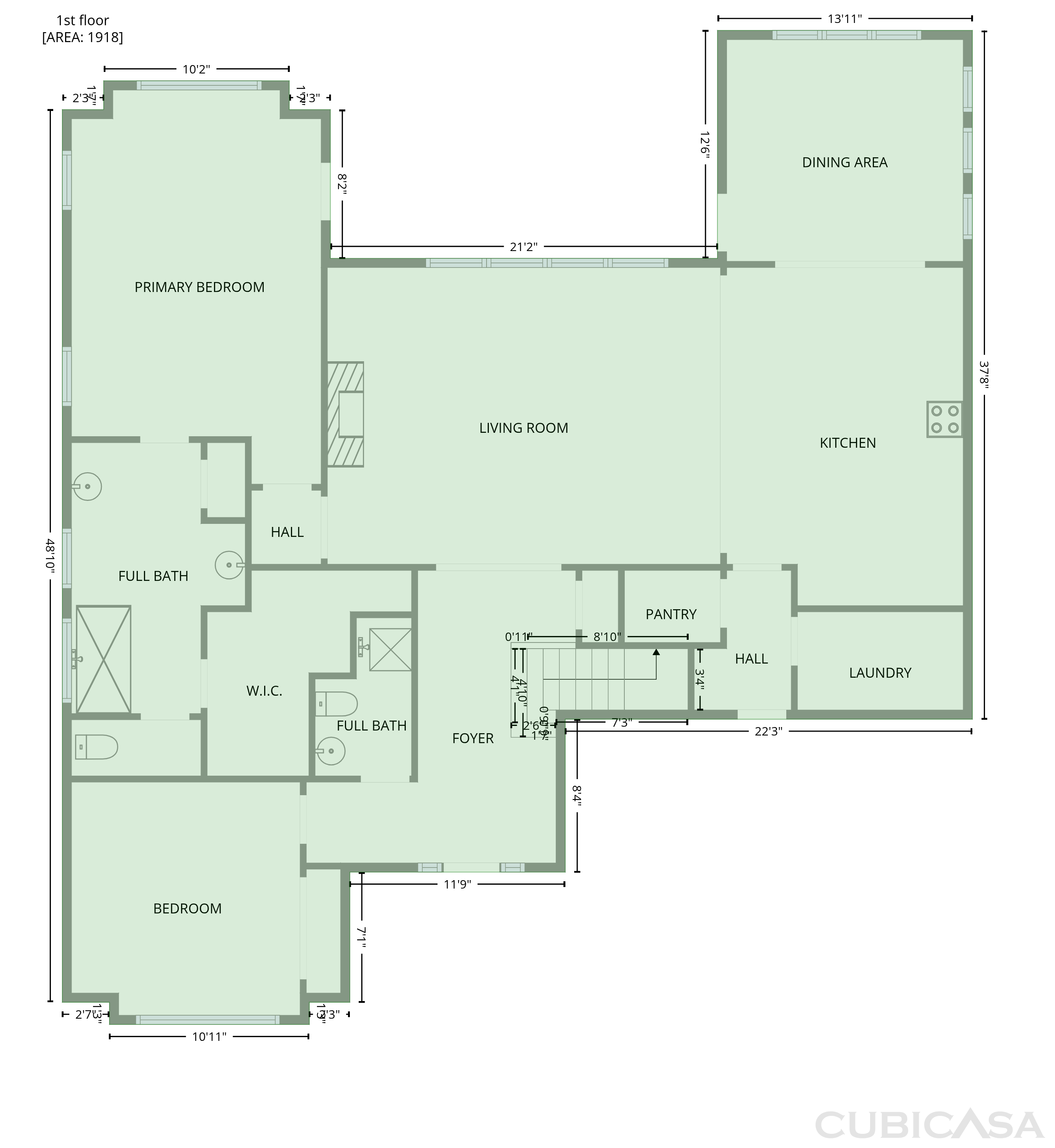 Main Floor of 813 Copper Beech Ln, Wake Forest, NC
