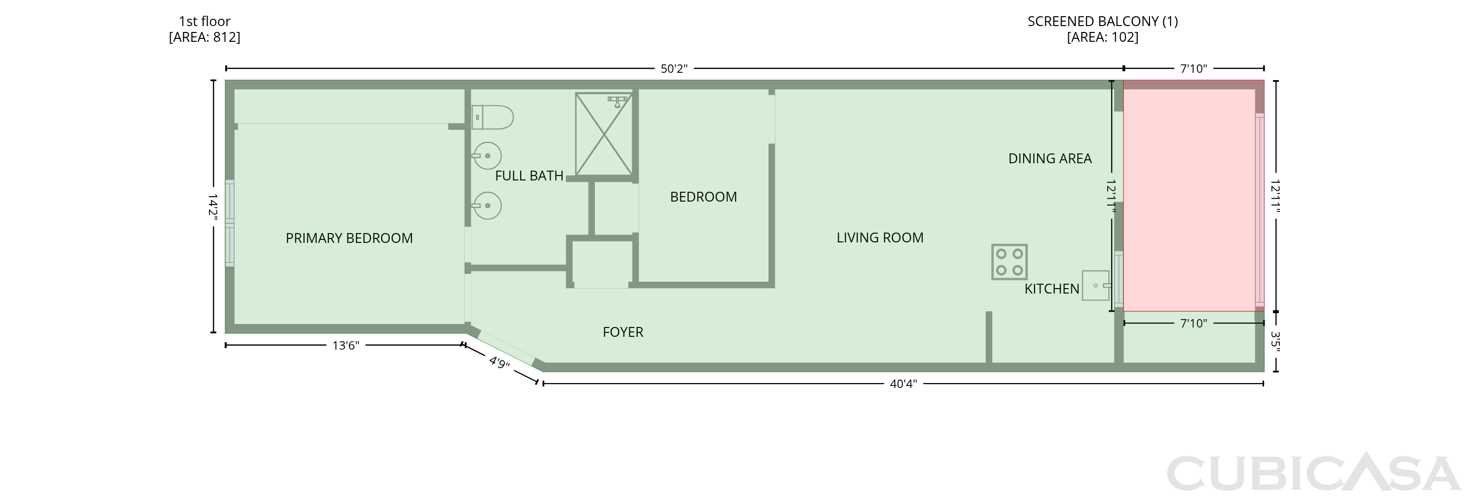 Main Floor of 5300 E Waverly Dr, Palm Springs, CA