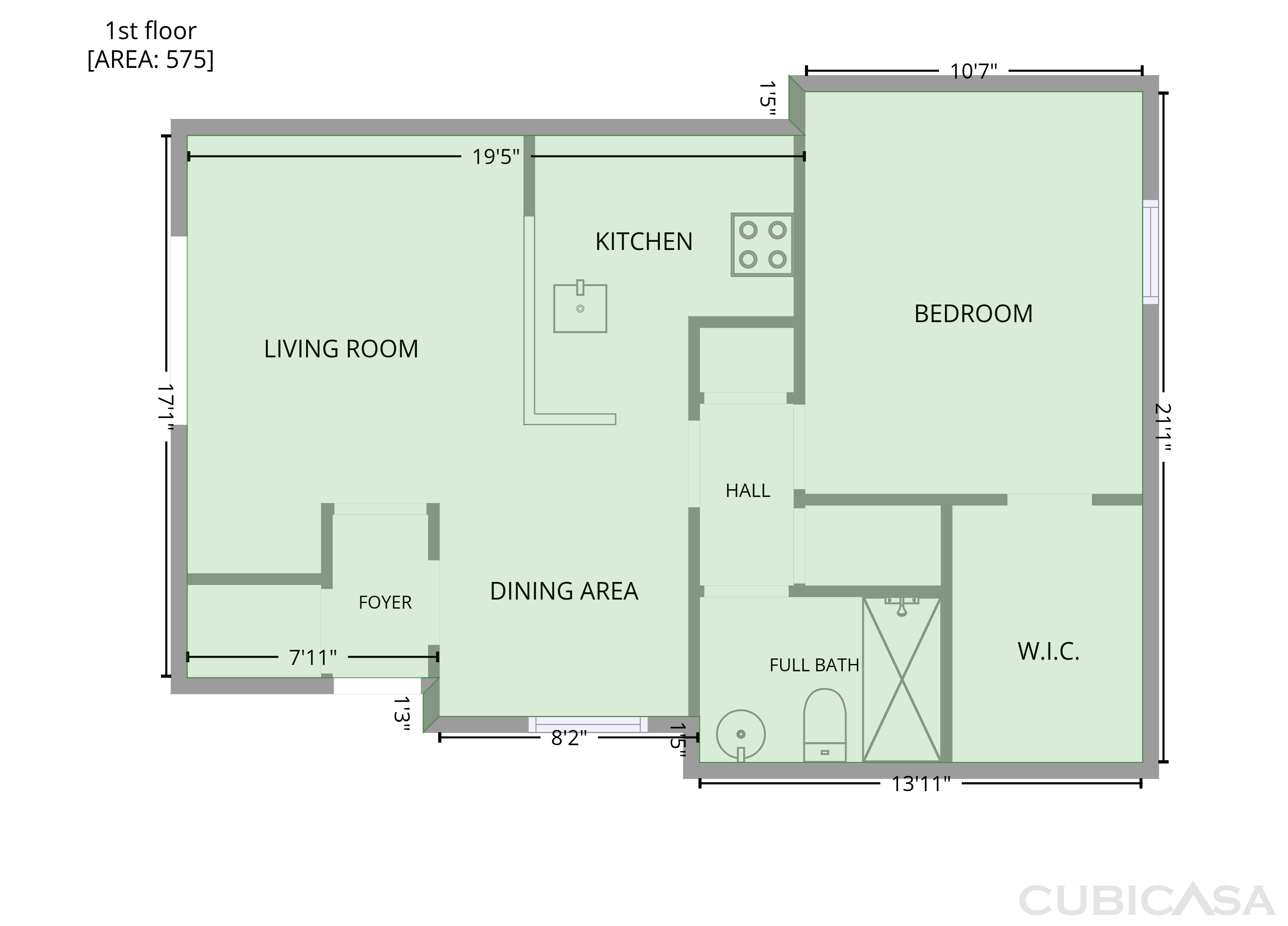 Main Floor of 411 Dorchester Sq, Lake Mary, FL