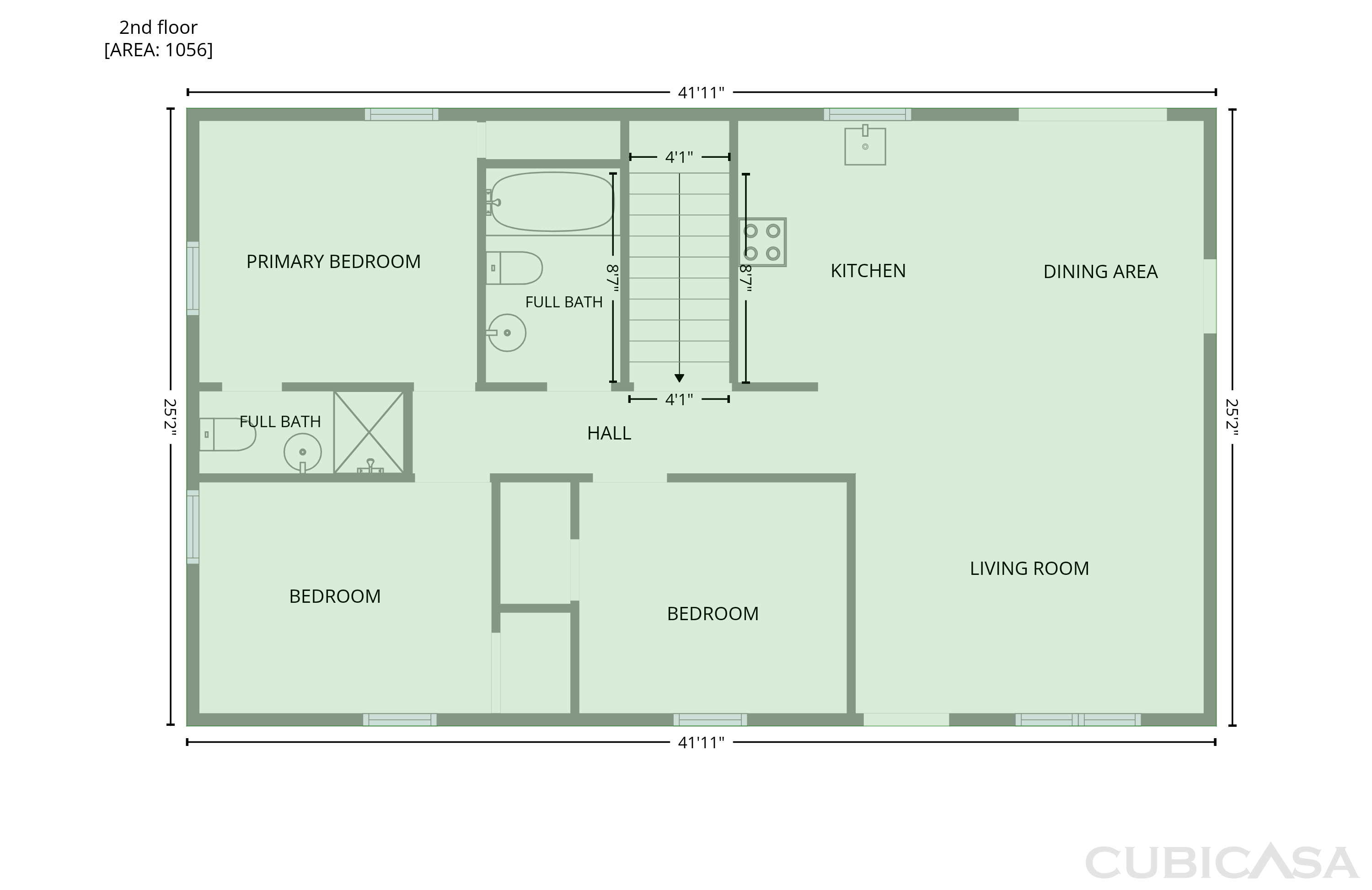 Second Floor of 123 Rowe St, Gastonia, NC