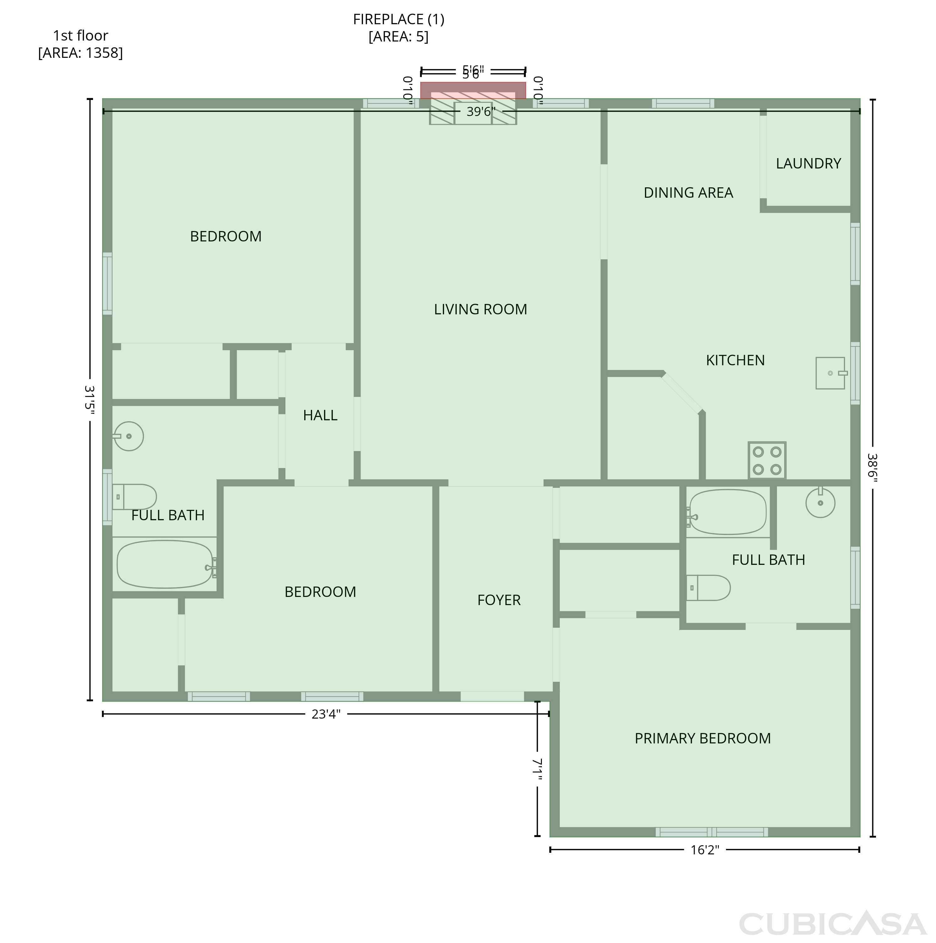 Main Floor of 3715 Highland Dr, Ayden, NC