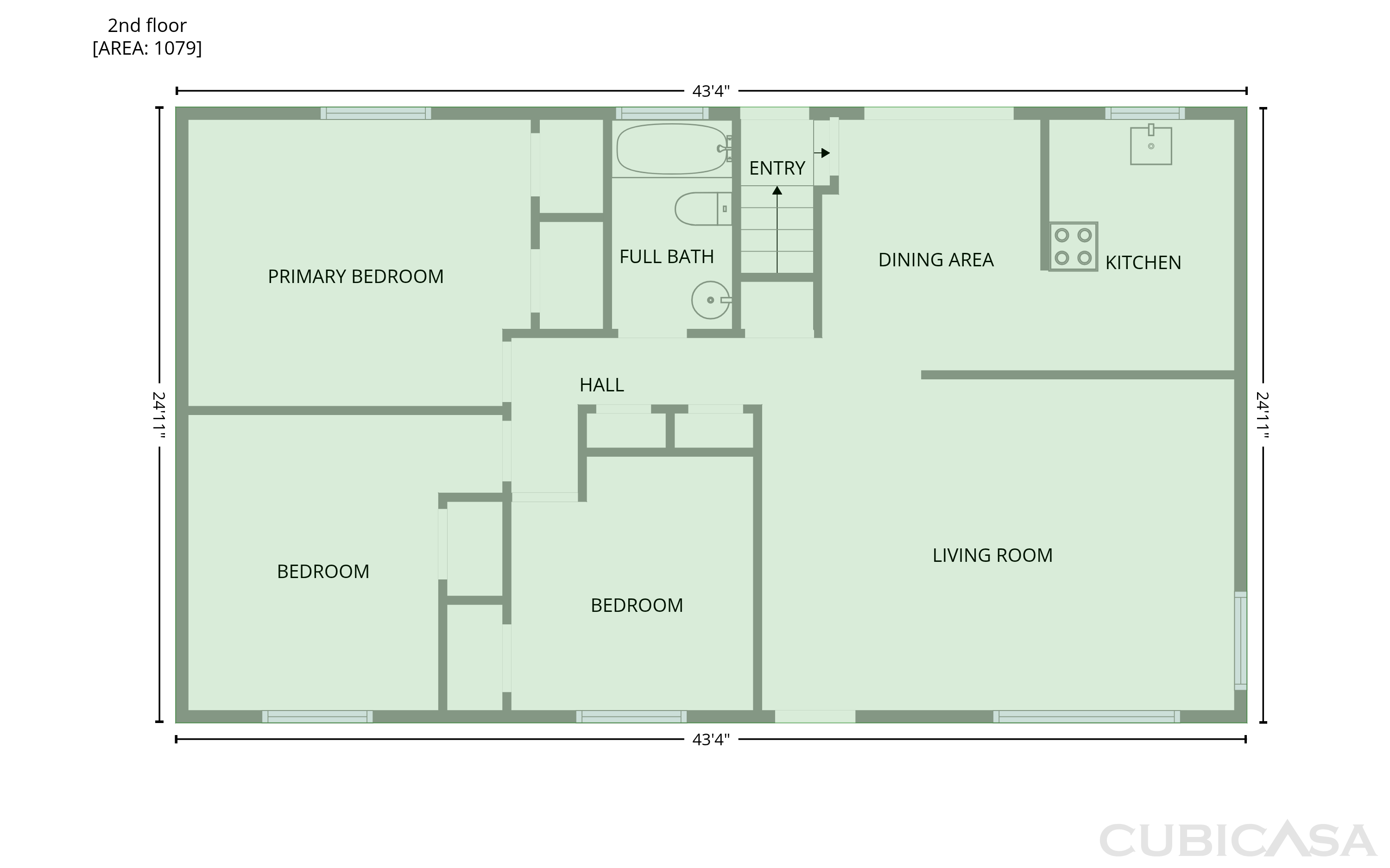 Second Floor of 2507 E Caramillo St, Colorado Springs, CO
