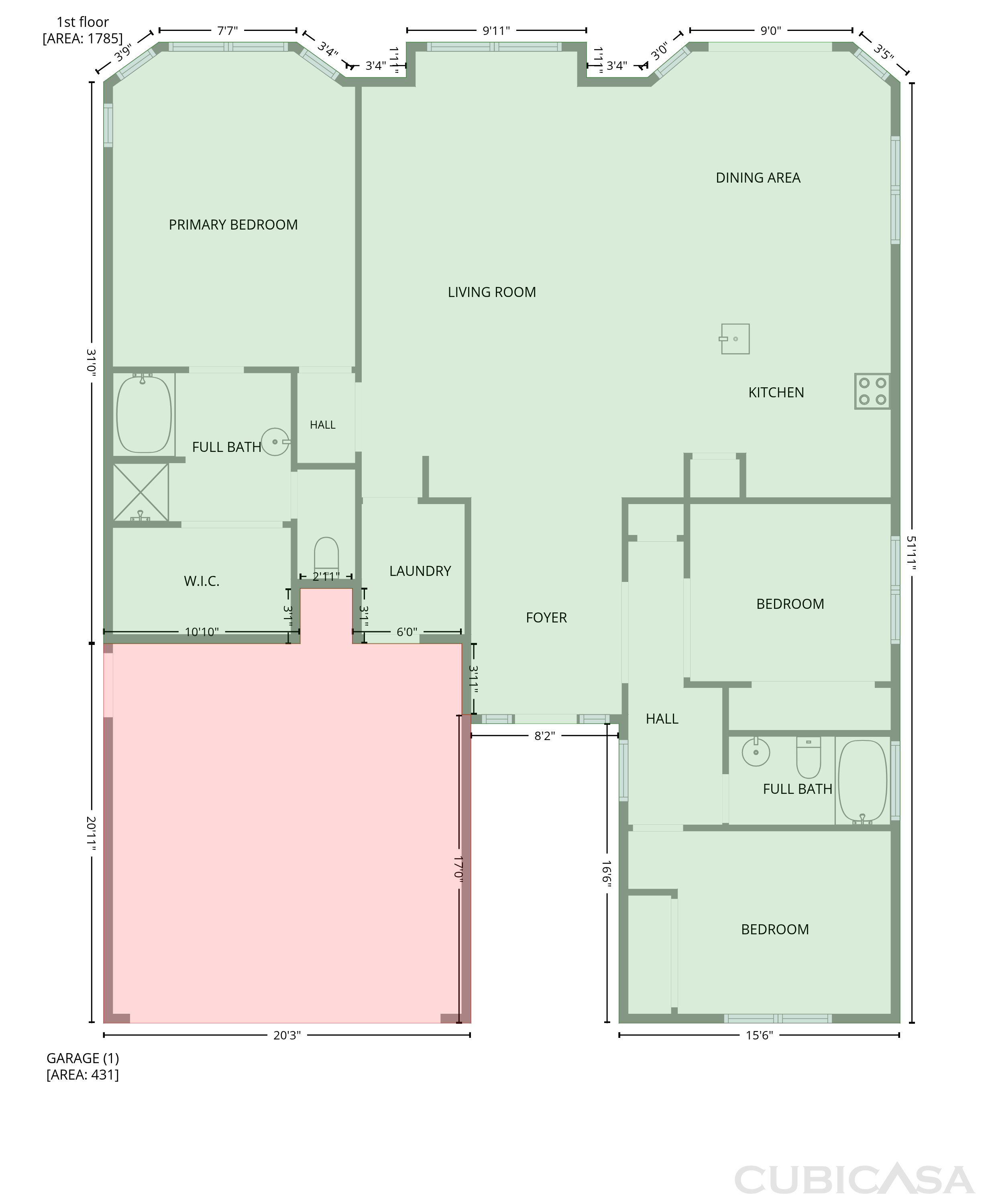 Main Floor of 5166 W Bryce Ln, Glendale, AZ