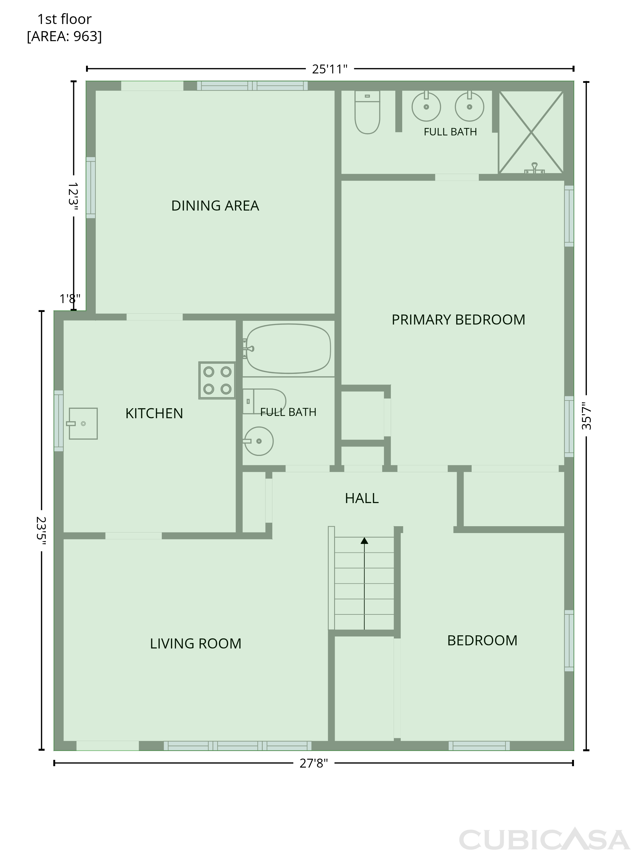 Second Floor of 27 W Kenworth Rd, Columbus, OH