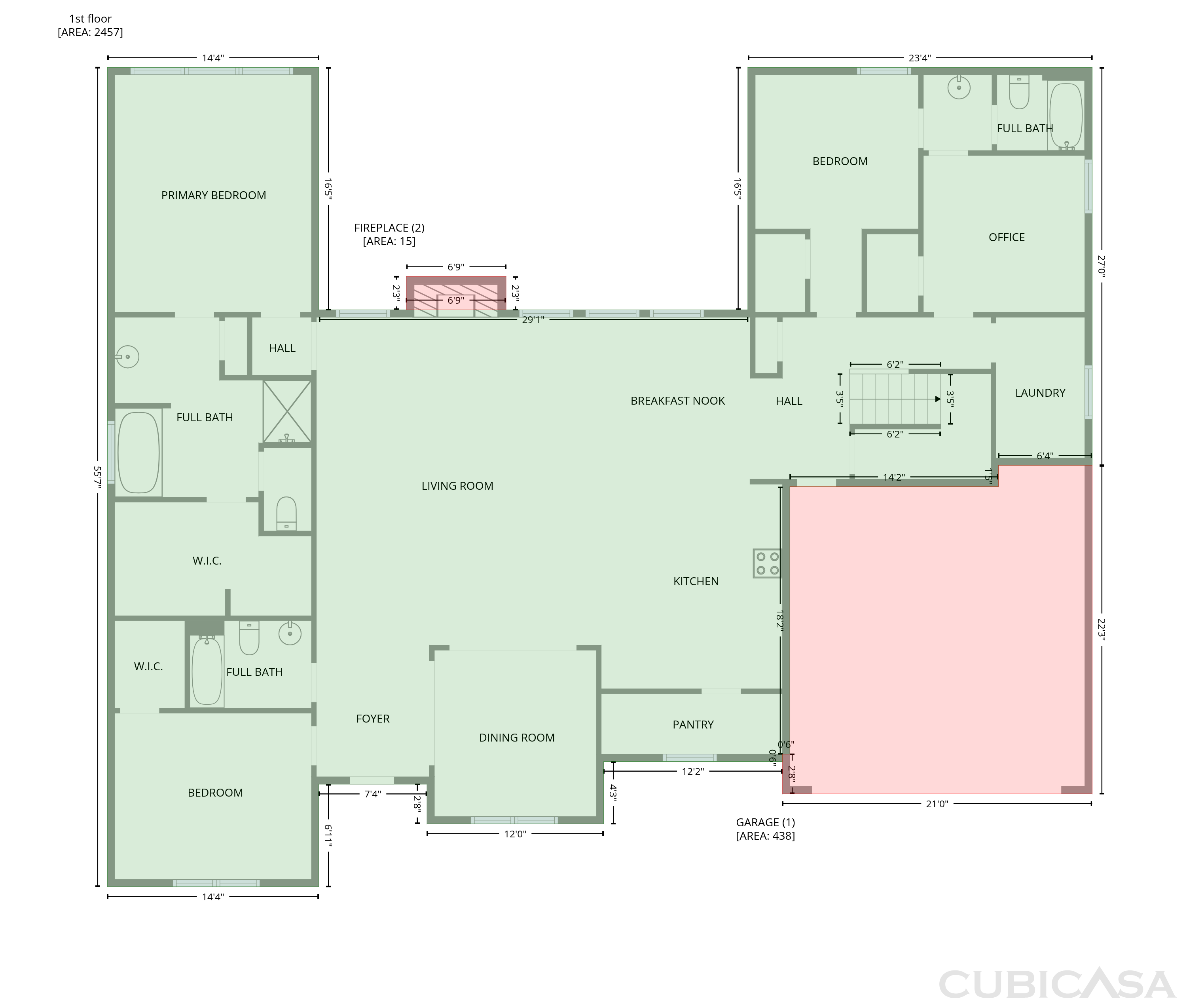 Main Floor of 7001 Palomino Trl, Winston, GA