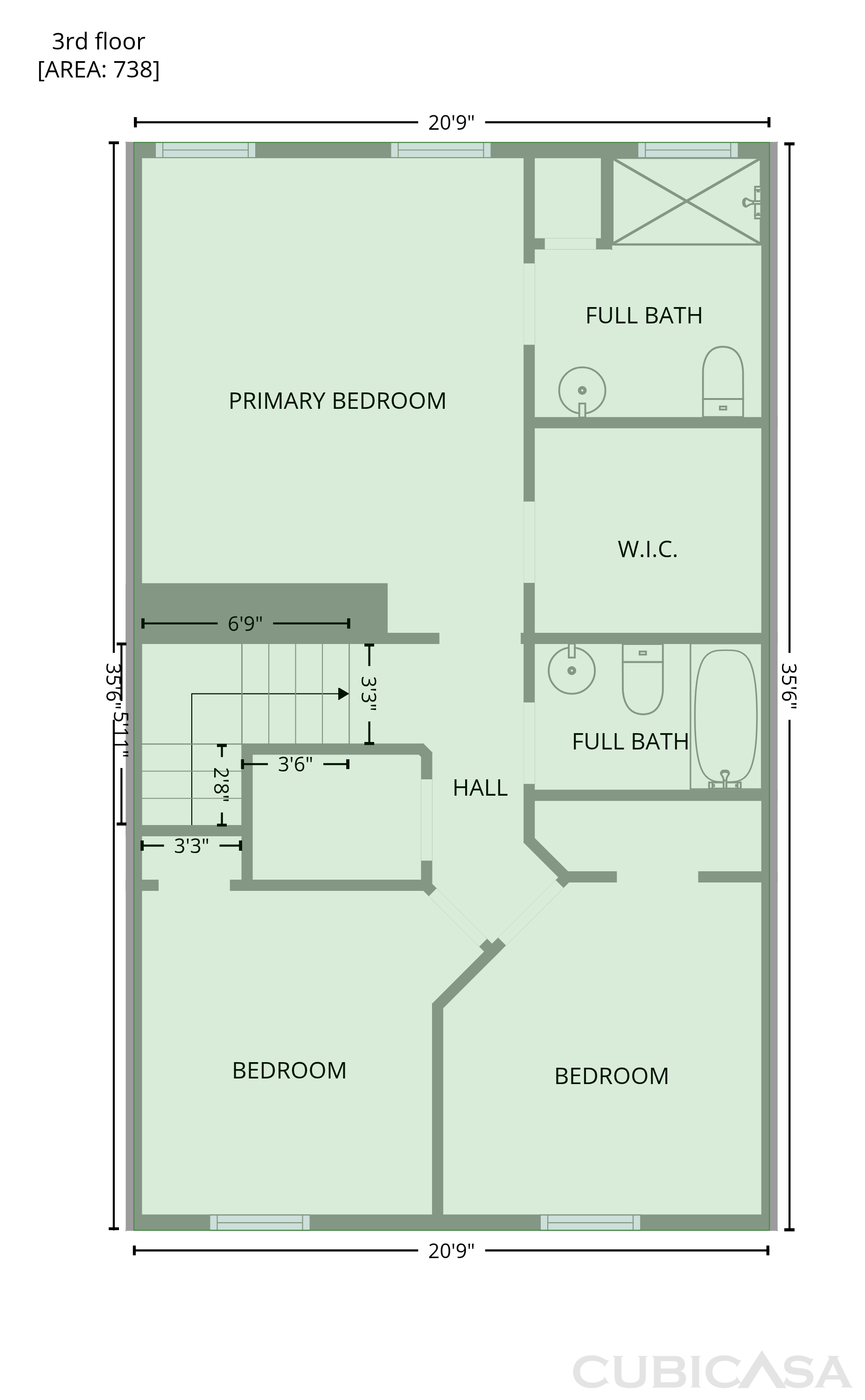 Third Floor of 2037 Autumn Cyprus Ave, Gastonia, NC