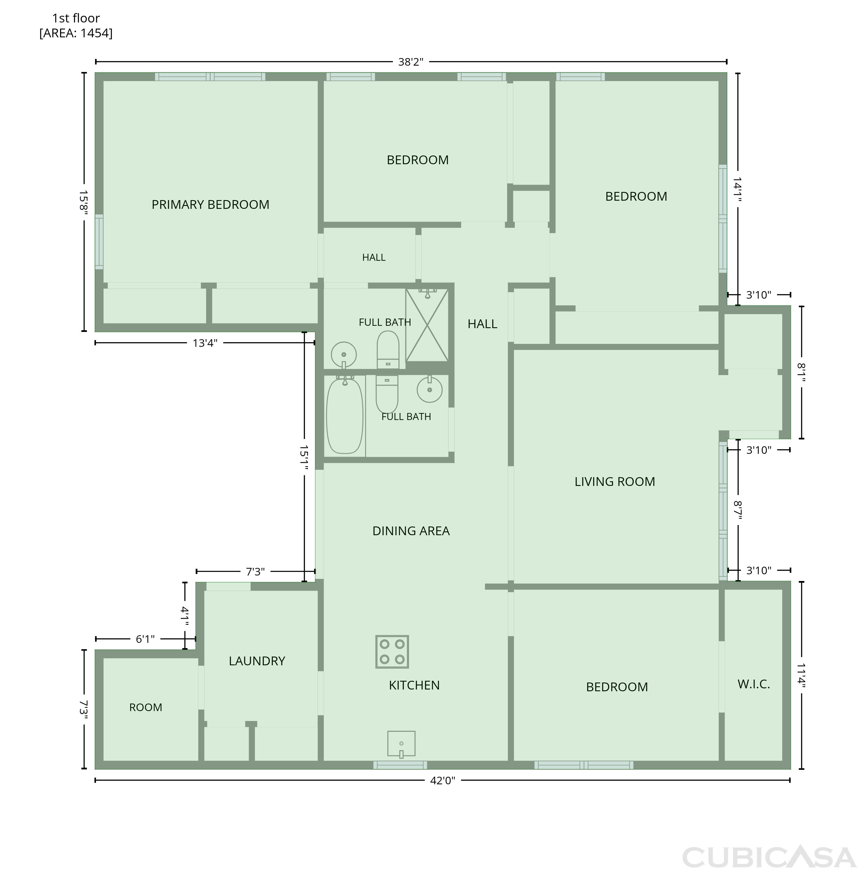 Main Floor of 2901 Acton School Rd, Granbury, TX