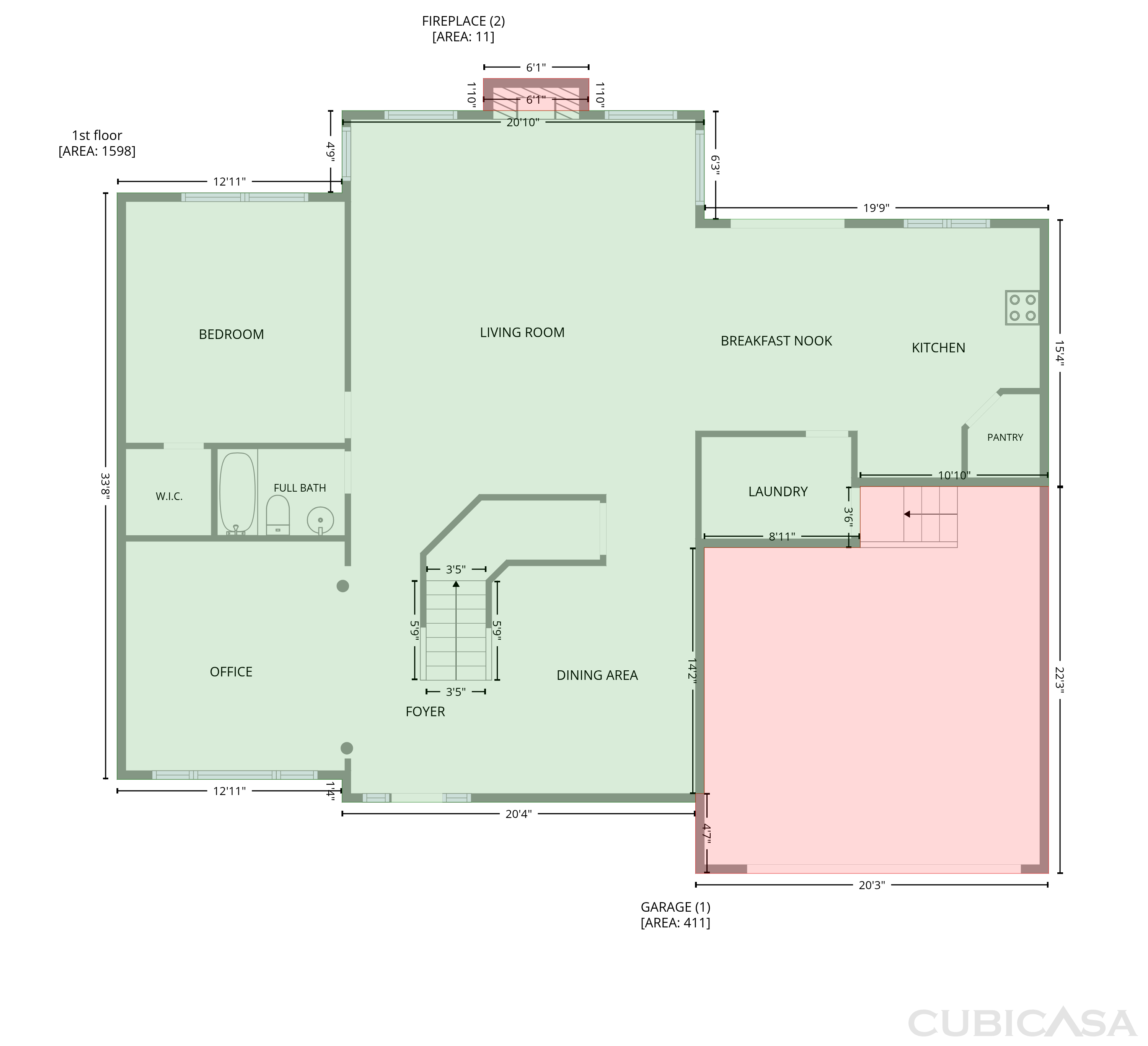 Main Floor of 3009 Melbourne Ct E, Mount Juliet, TN