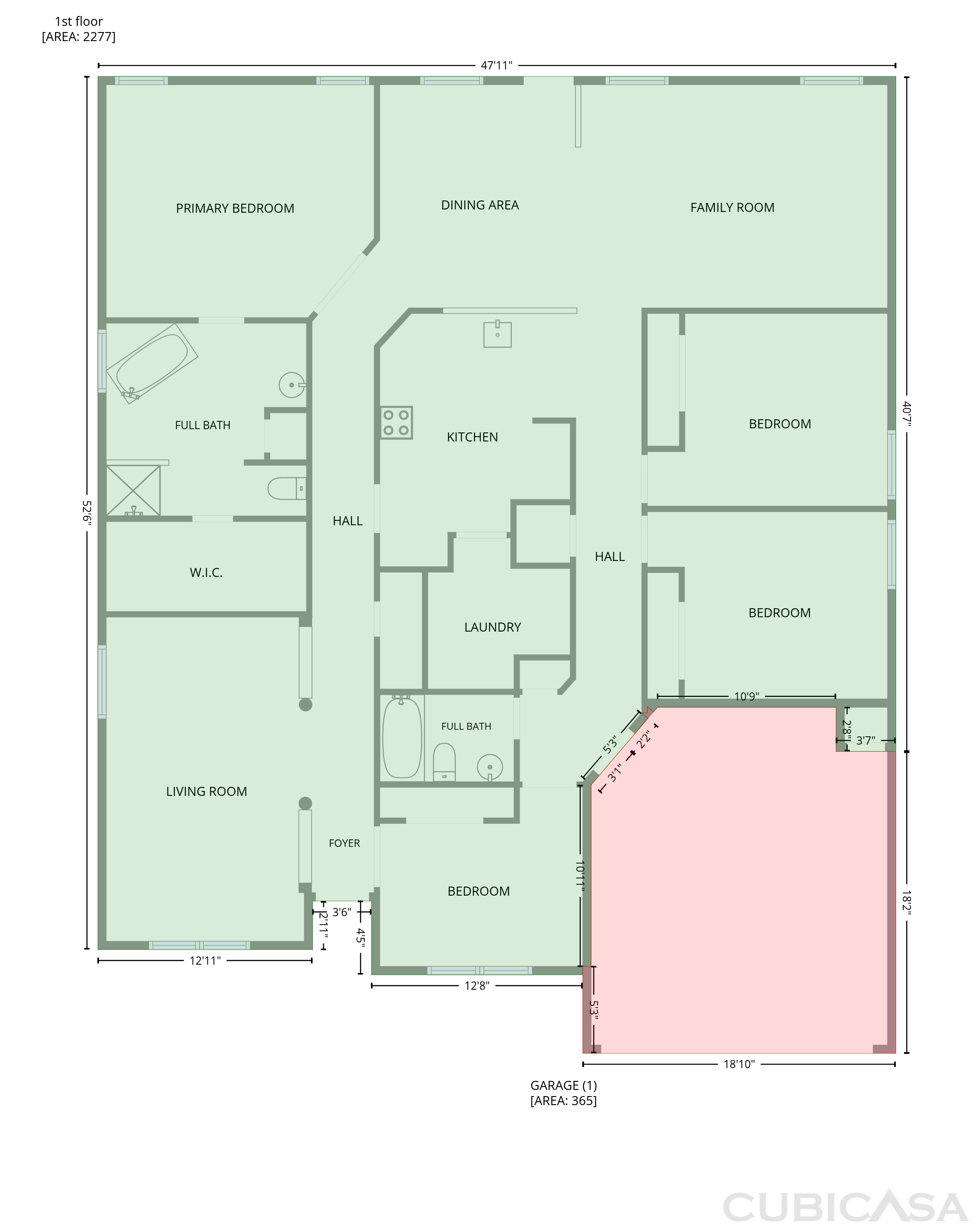 Main Floor of 9301 Cricket Dr, Killeen, TX