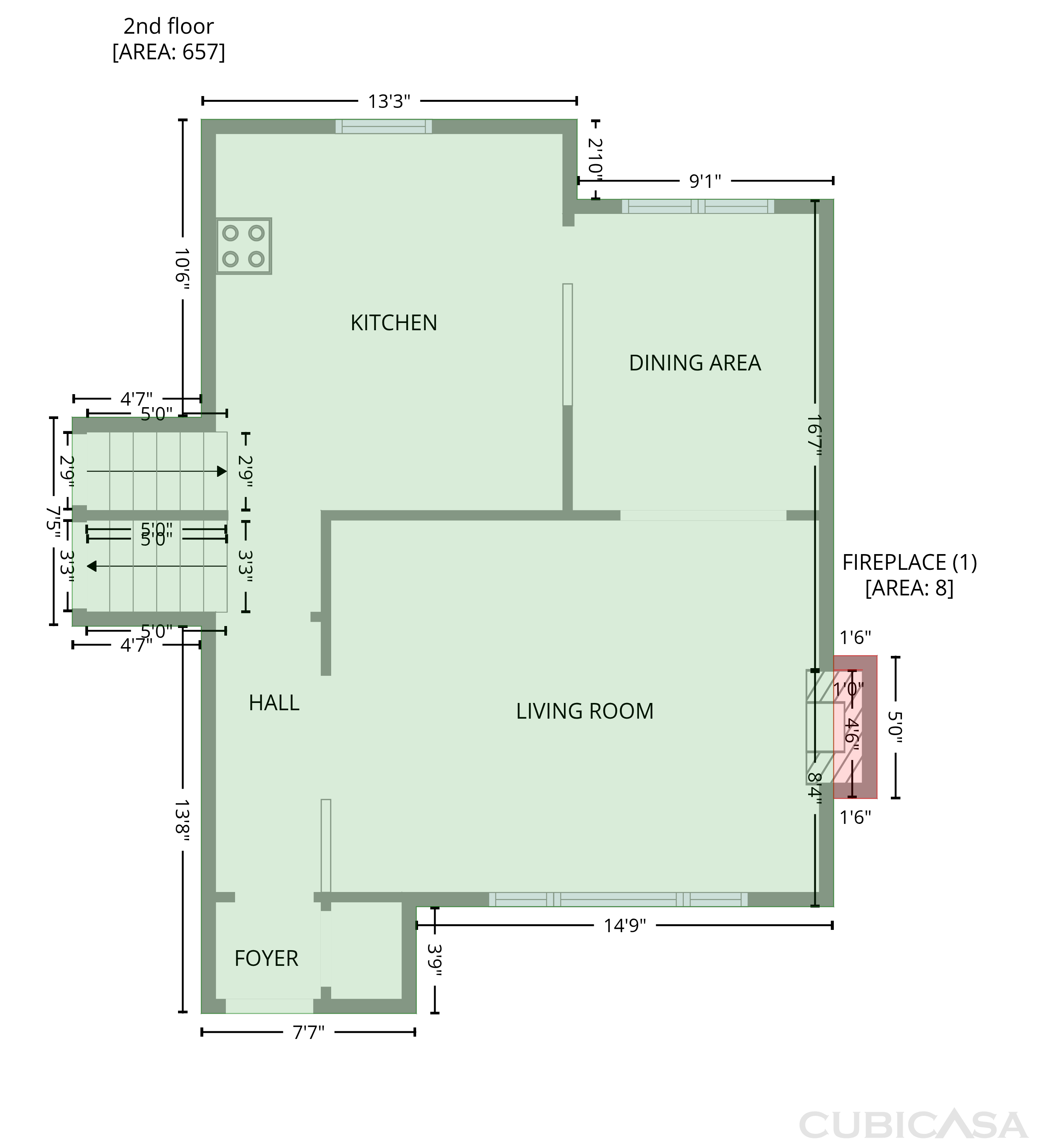 Third Floor of 644 Wellfleet Dr, Bay Village, OH