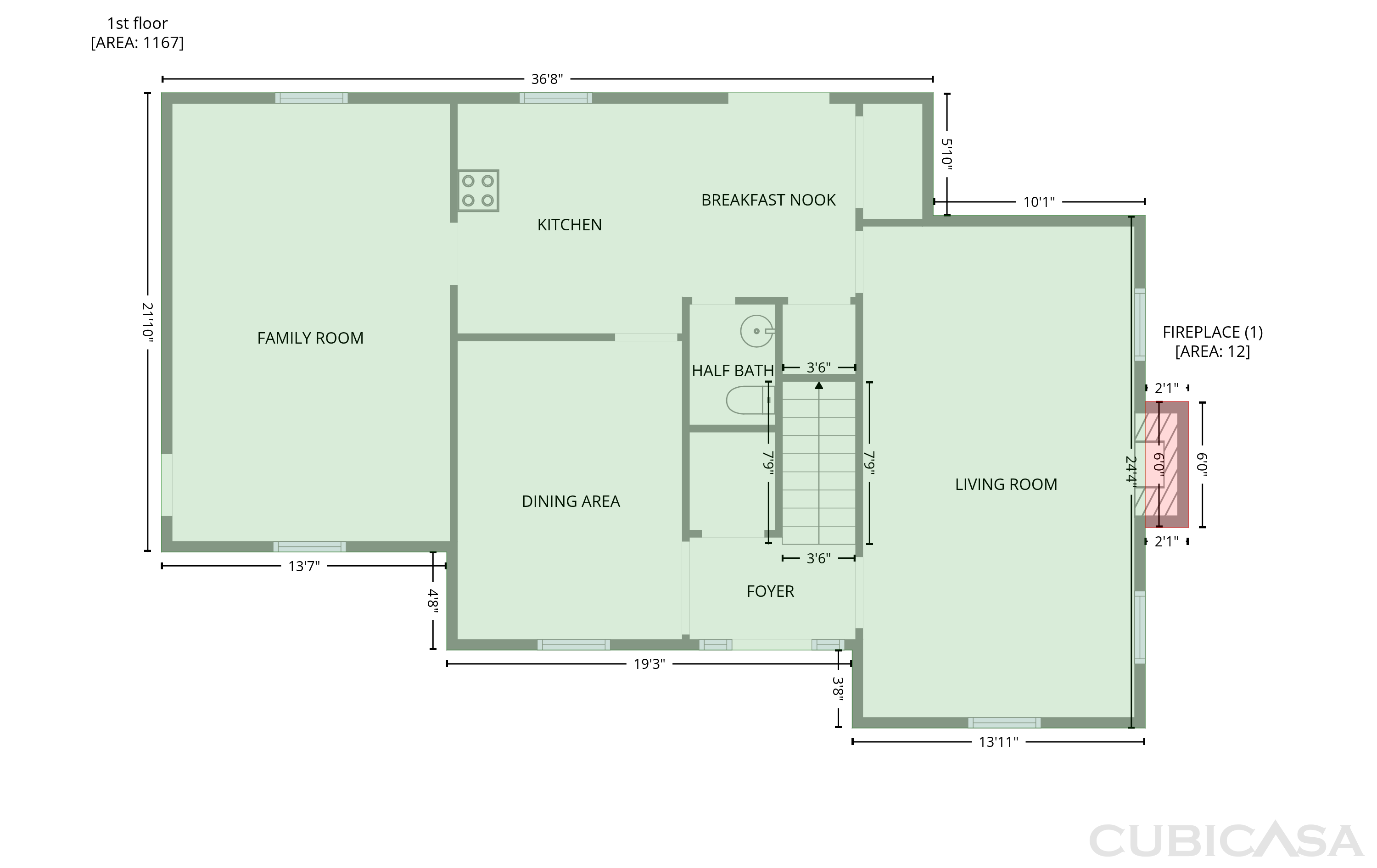 Main Floor of 5209 Heelands Ct, Raleigh, NC