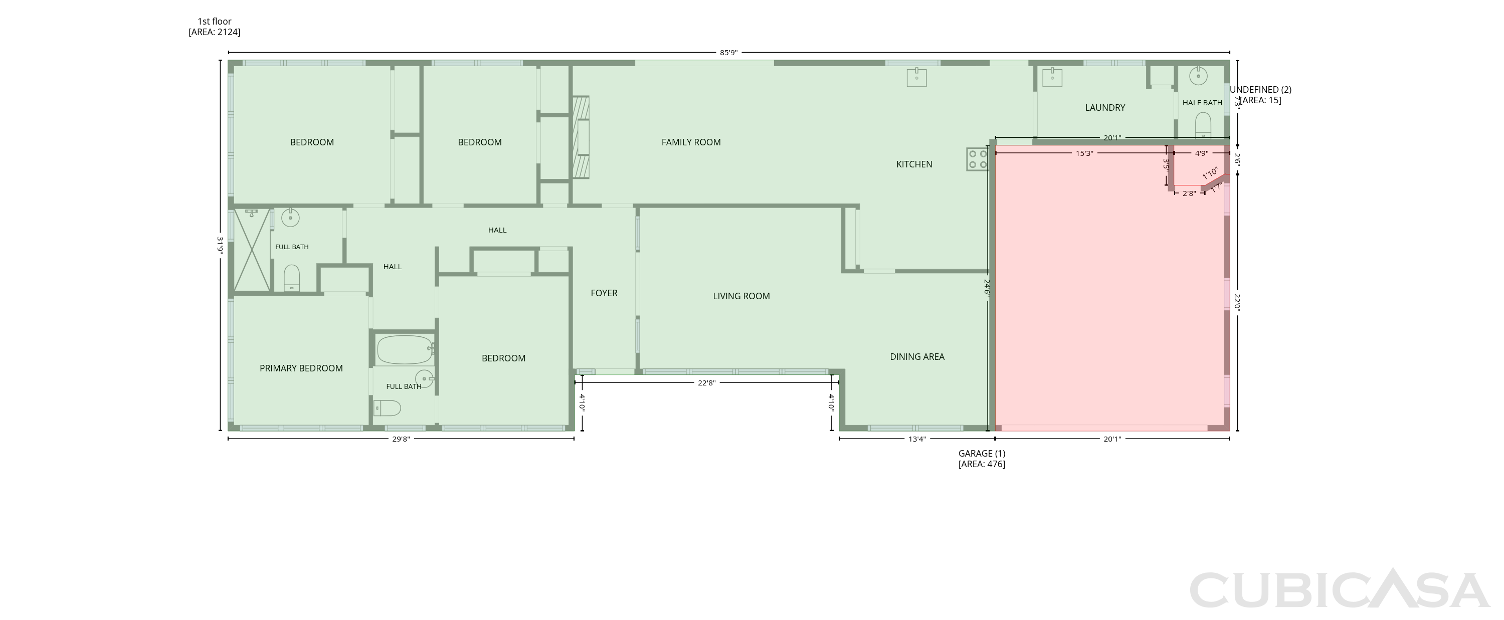 Main Floor of 408 Wildhaven Cir, Gadsden, AL
