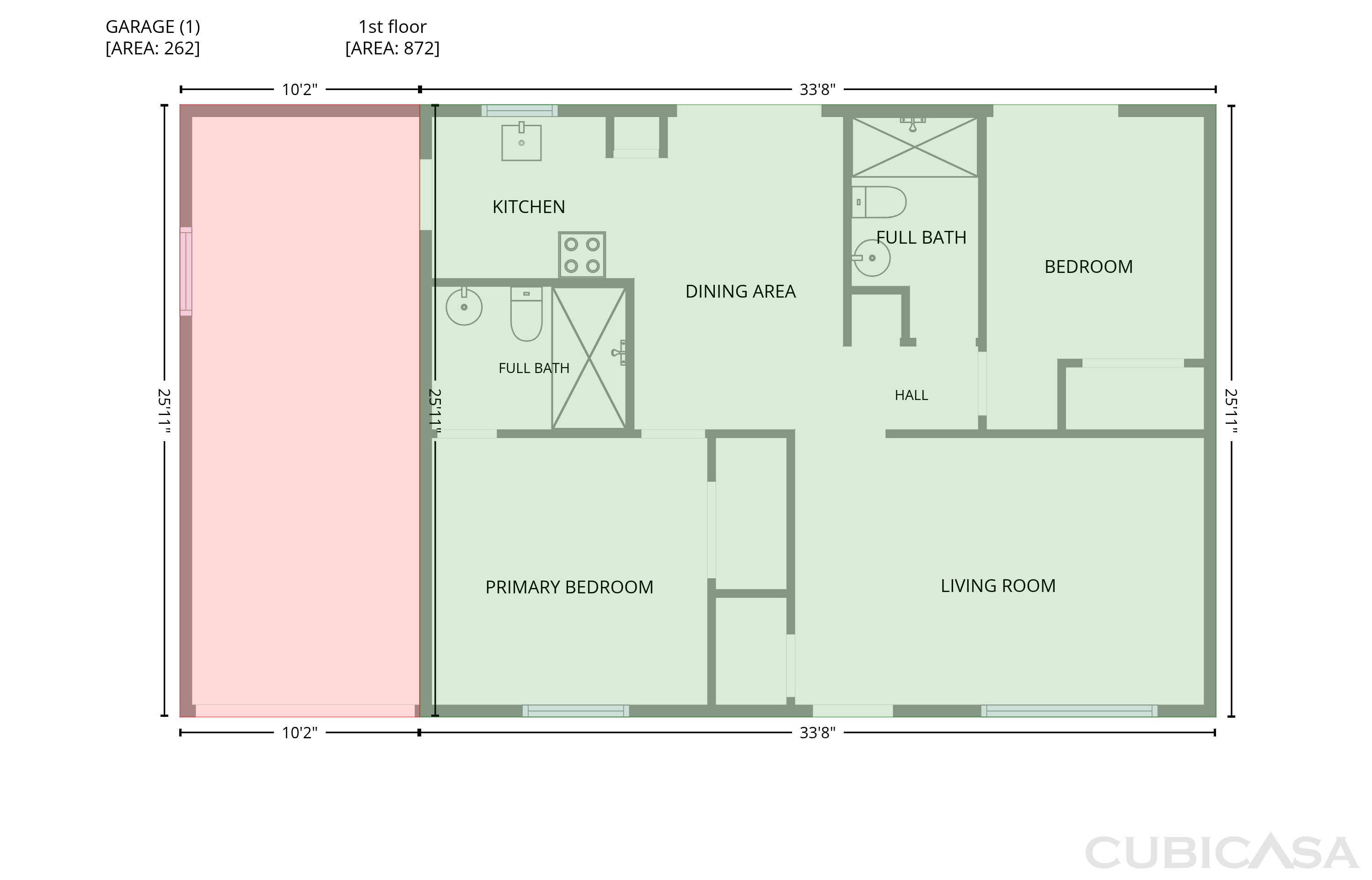 Main Floor of 7233 W Thomas Jefferson Cir W, Bartow, FL