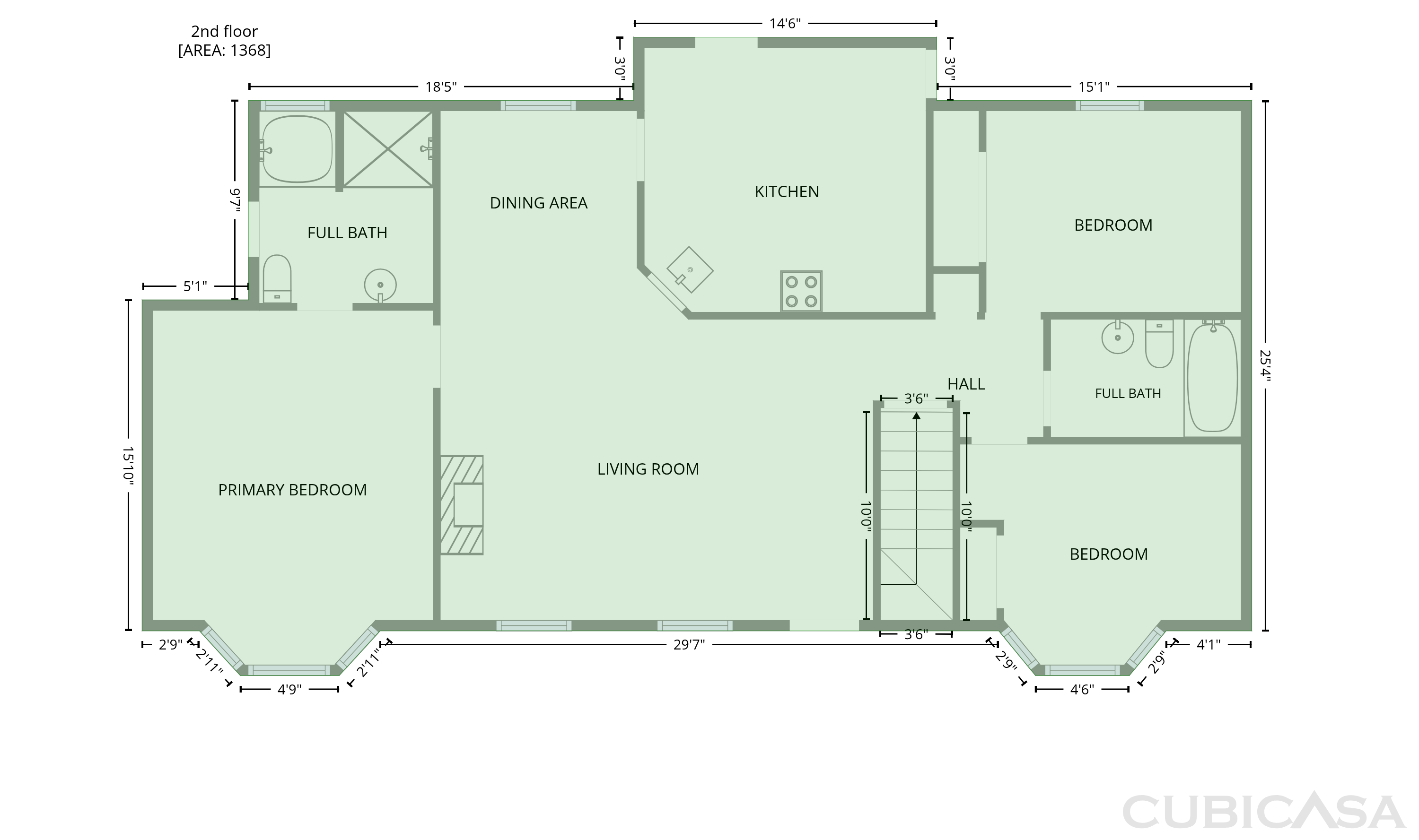 Second Floor of 4942 Alpine Ct, Winston, GA