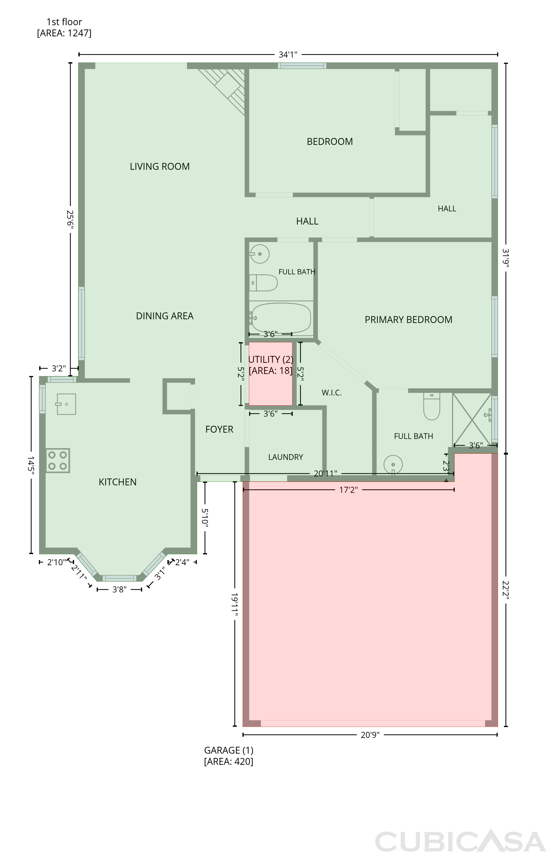 Main Floor of 5654 Crown Vetch Pl, Indianapolis, IN