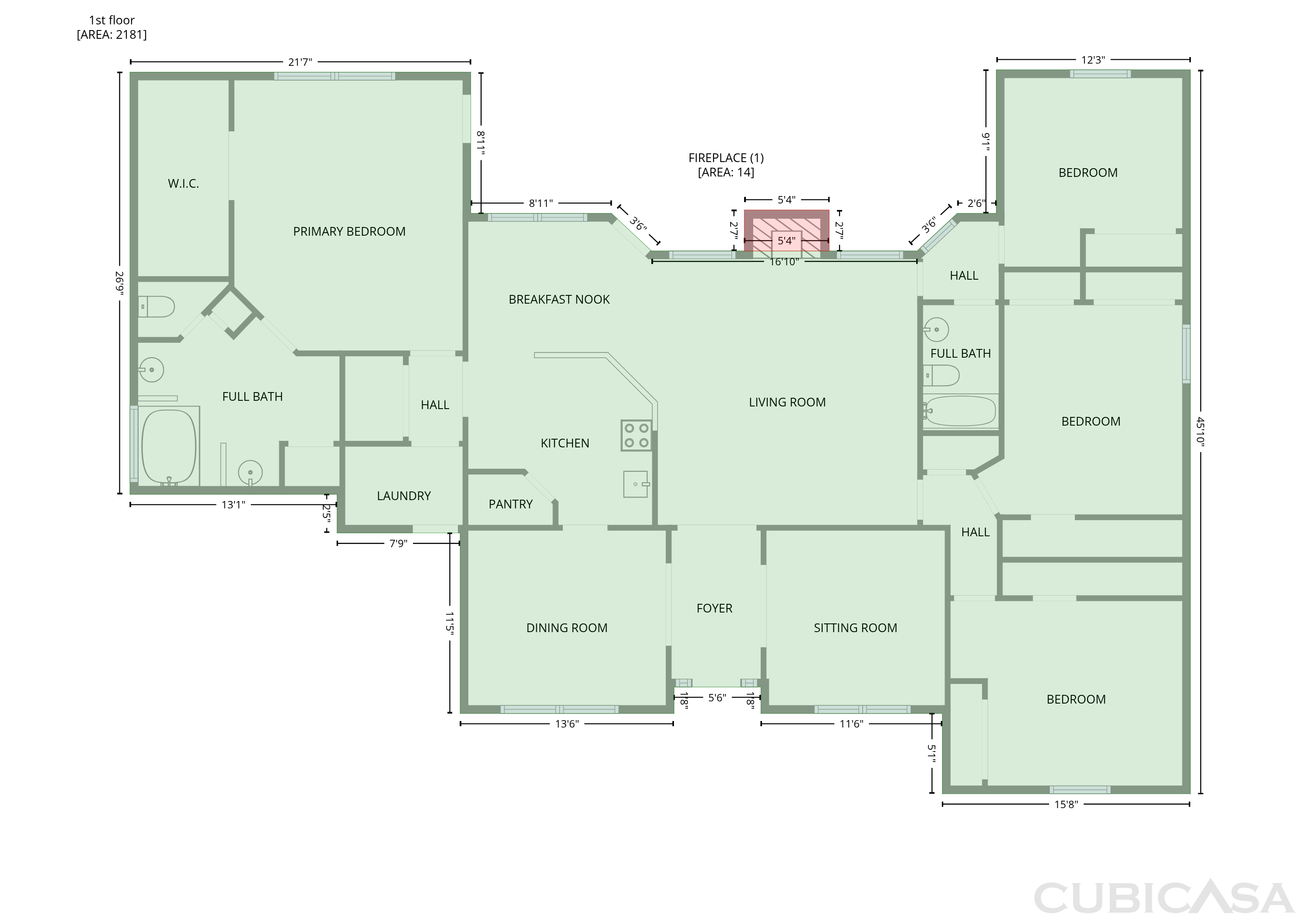 Main Floor of 2775 Ravines Rd, Middleburg, FL