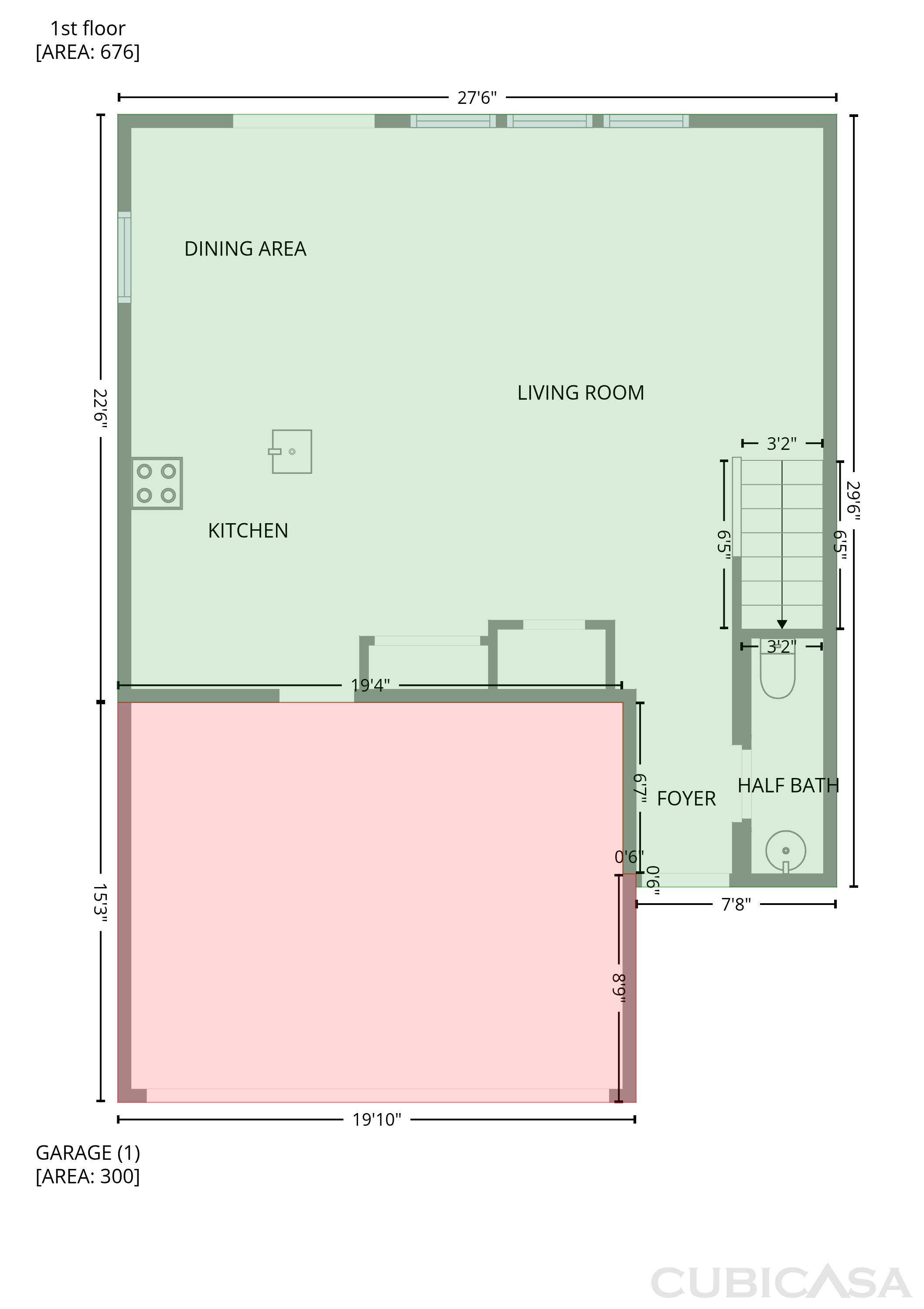 Main Floor of 5304 Twin Brook Dr, Charlotte, NC