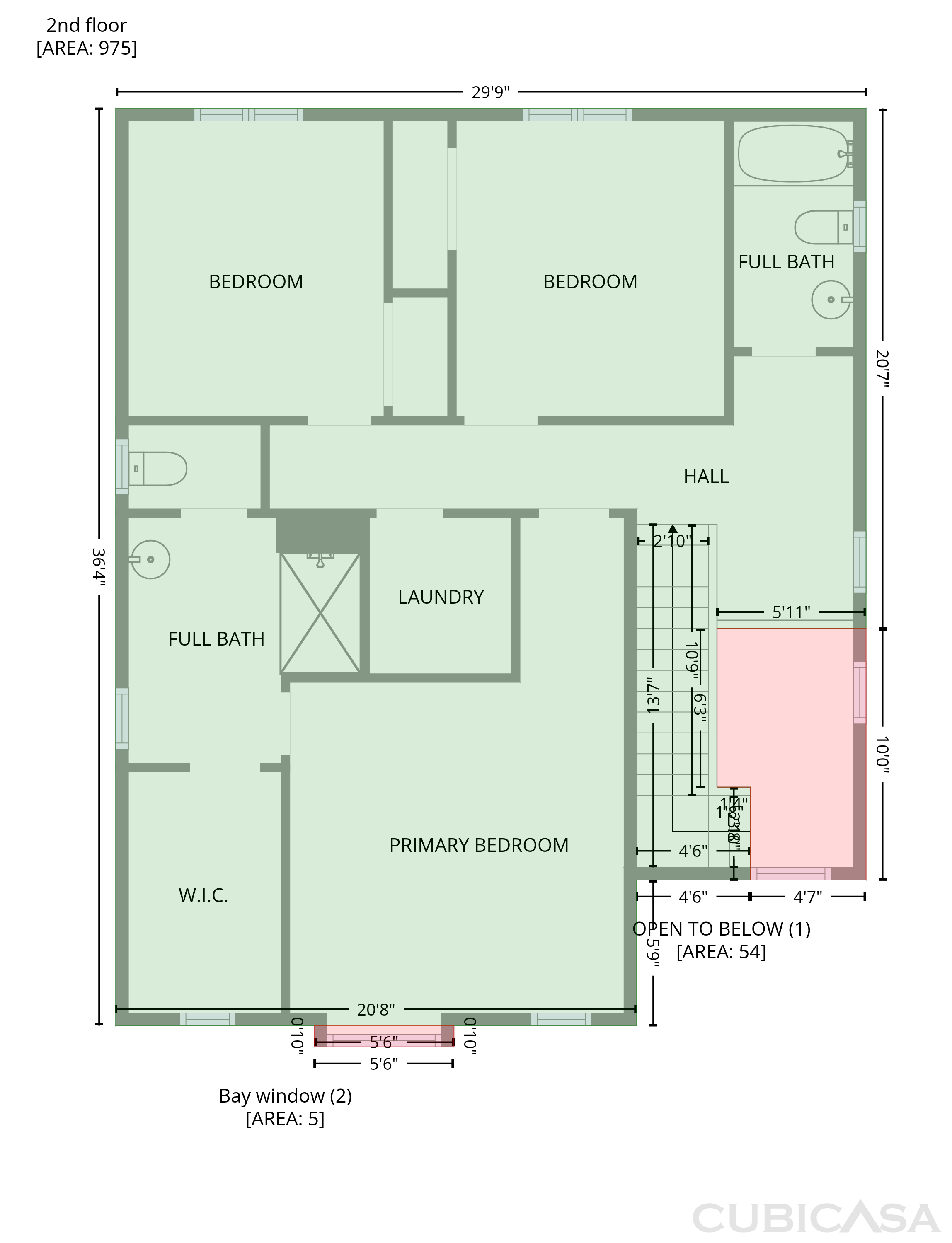 Second Floor of 8224 Kossum Way, Elk Grove, CA