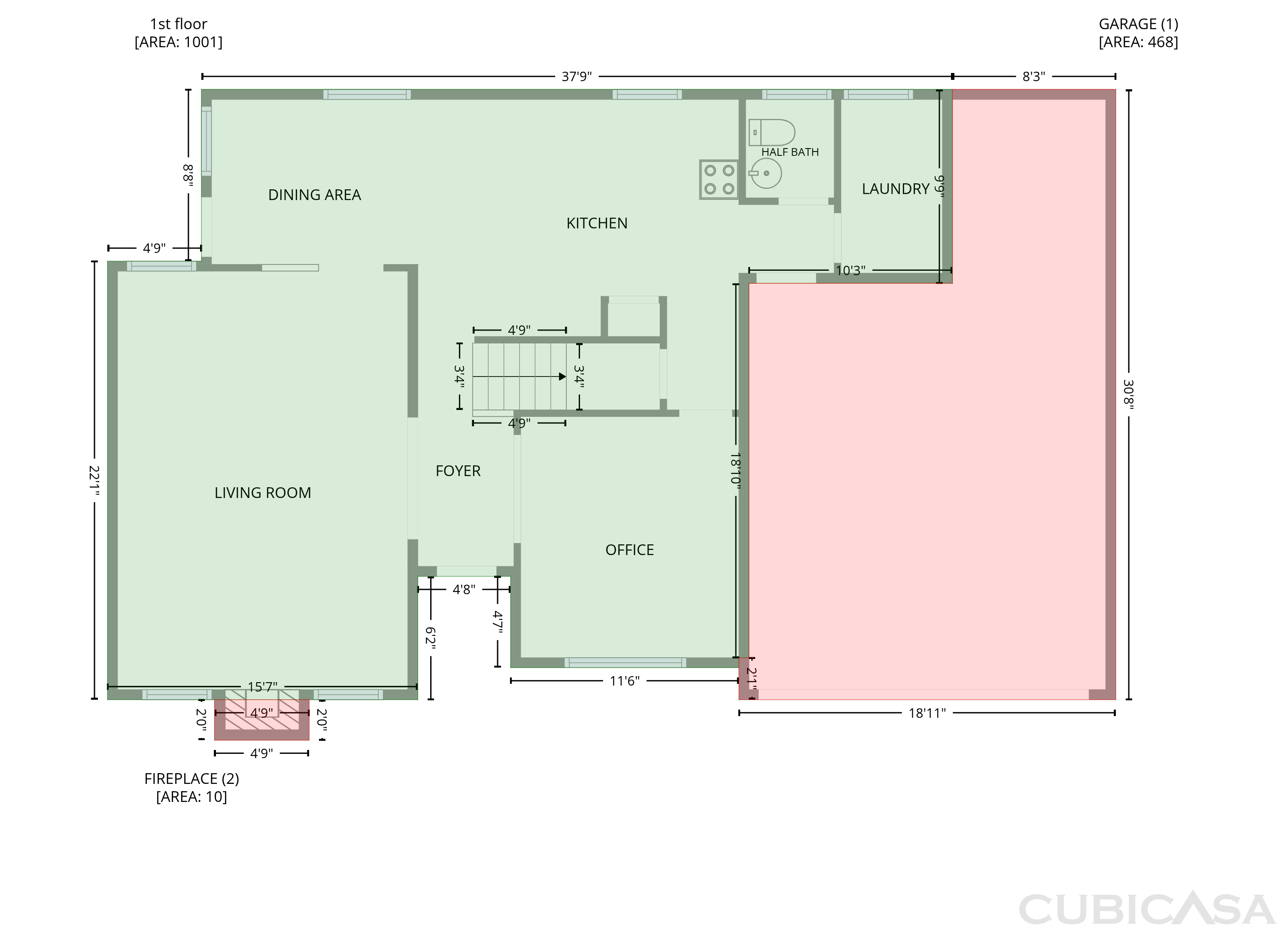 Main Floor of 4519 Spinks Creek Ln, Spring, TX