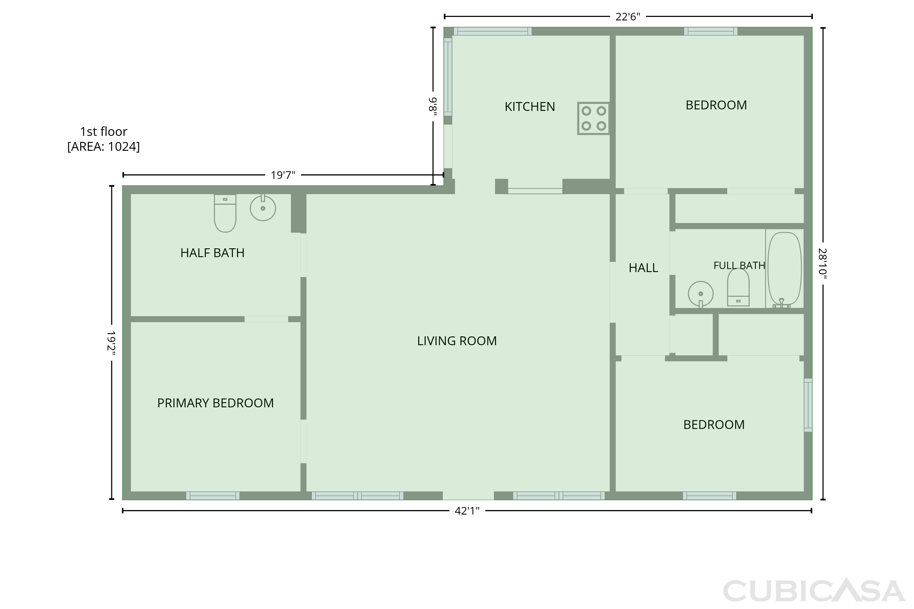 Main Floor of 3665 Miami Ave, Melbourne, FL