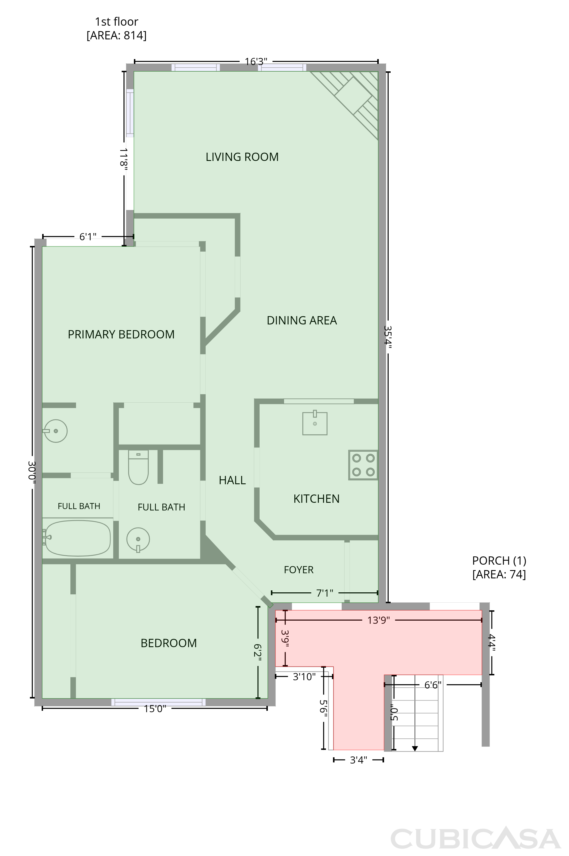 Main Floor of 134 SW 116th St, Seattle, WA