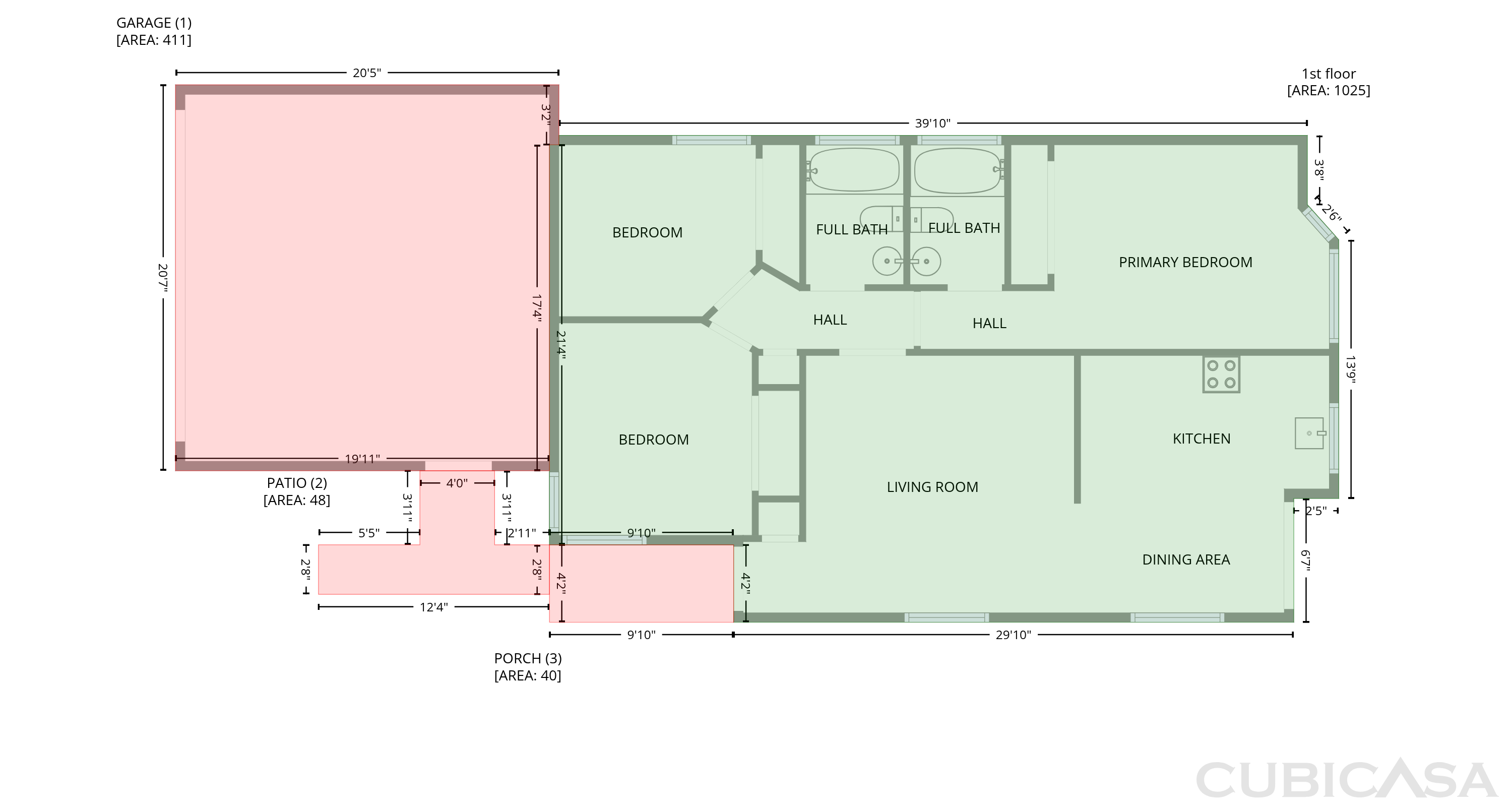 Main Floor of 4461 N 84th Ave, Phoenix, AZ