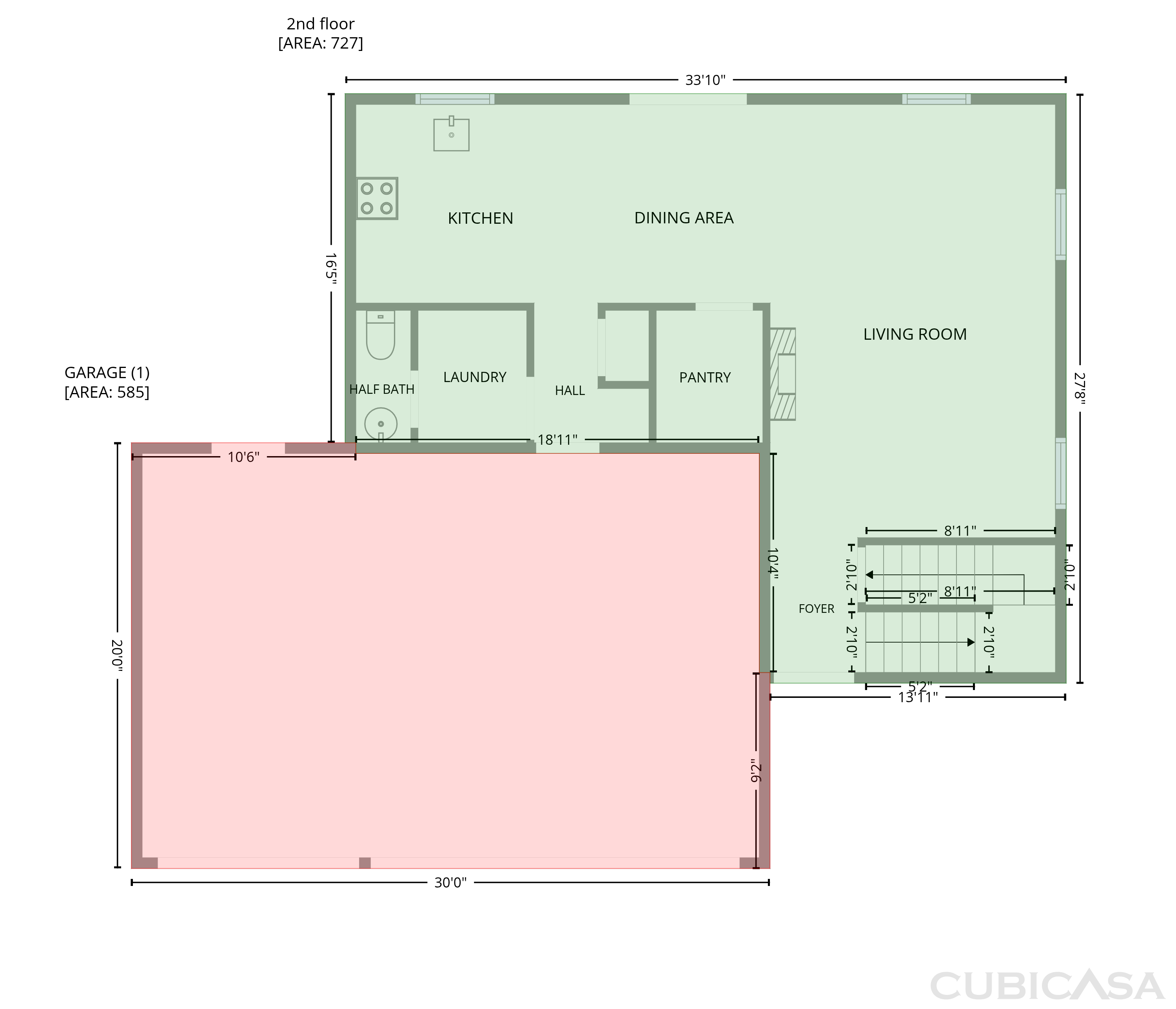 Second Floor of 2084 Basil St, Strasburg, CO