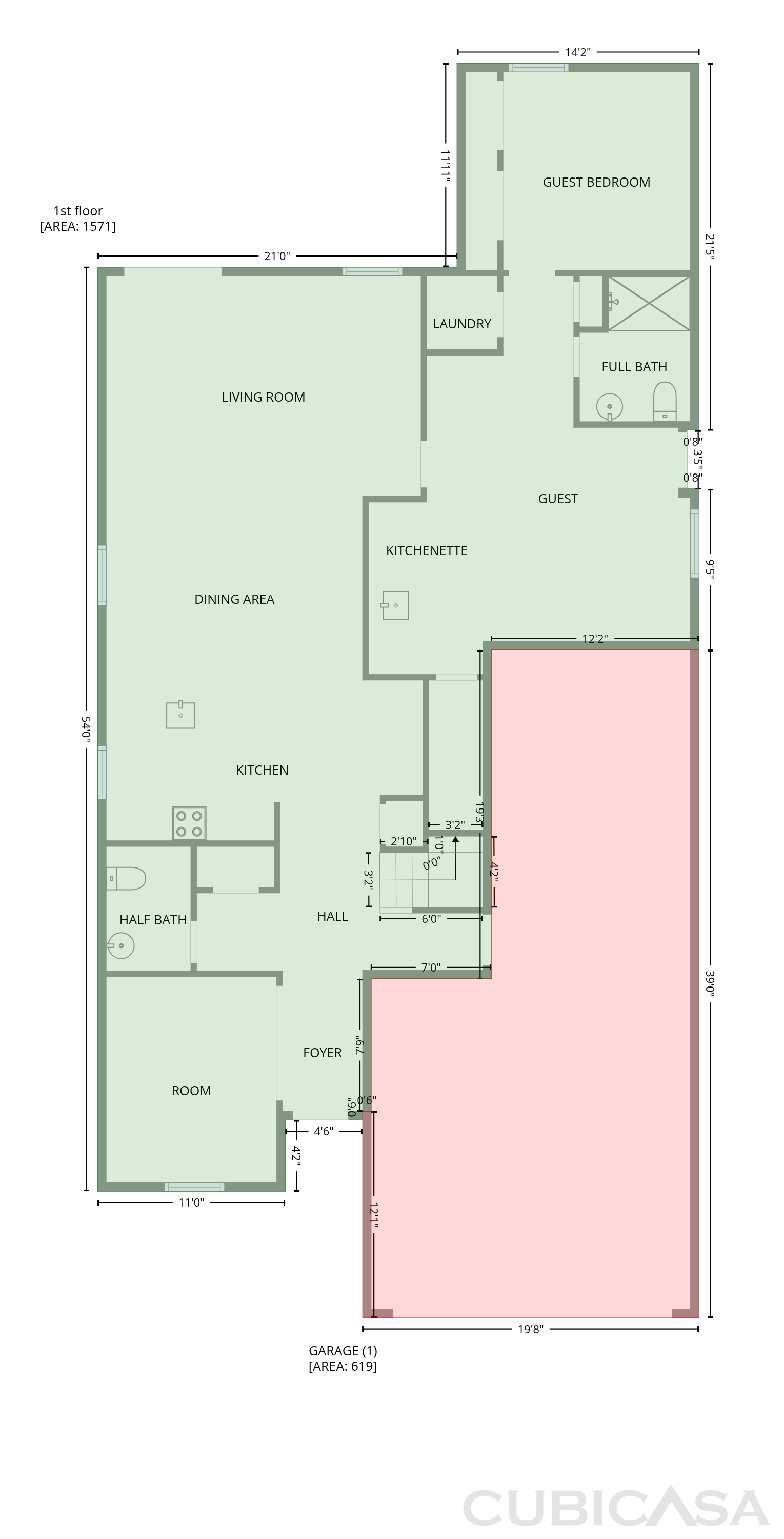 Main Floor of 10453 W Beaman Ln, Marana, AZ