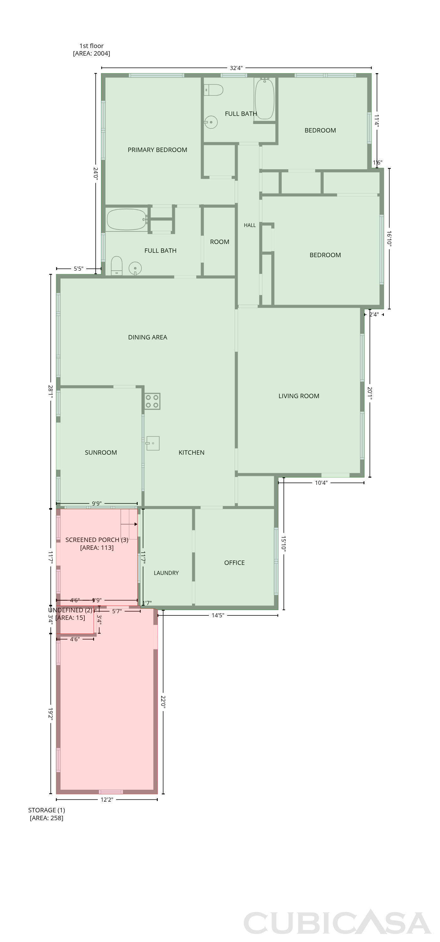 Main Floor of 11212 Stuart St, Brownsboro, TX