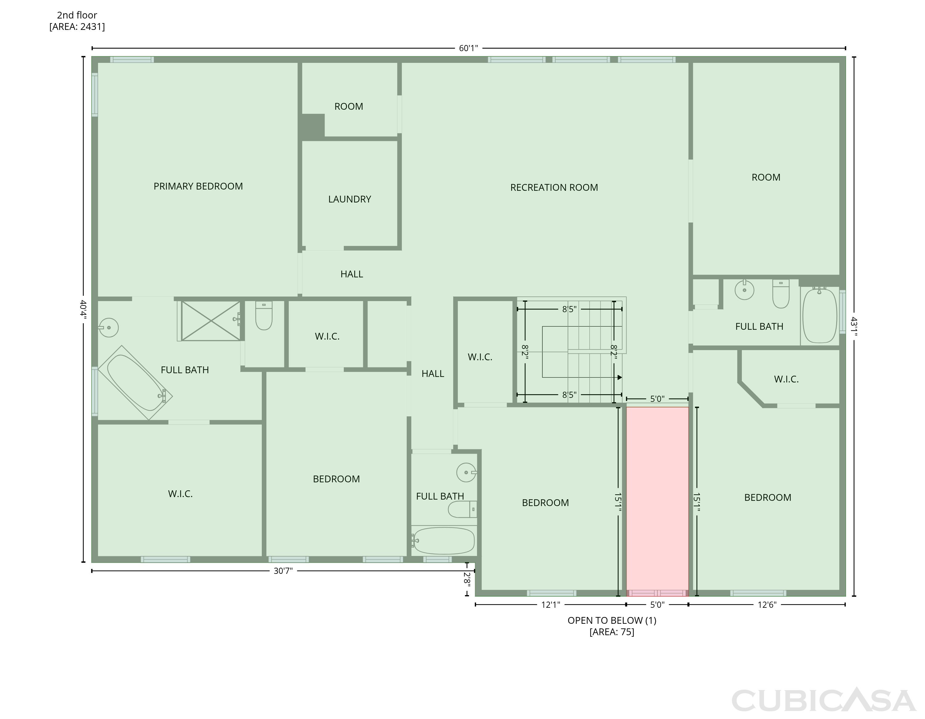 Second Floor of 280 Chandler Cir, Oviedo, FL